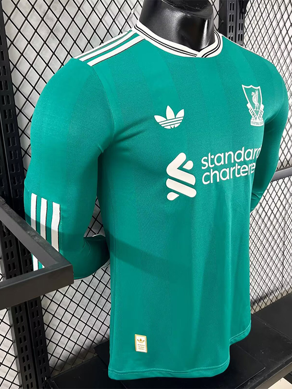 2025-26 LIV Third Long Sleeve Player Version Soccer Jersey(长袖球员)