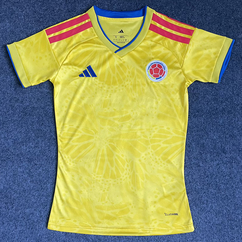 2025-26 Colombia Home Women Soccer Jersey(女)