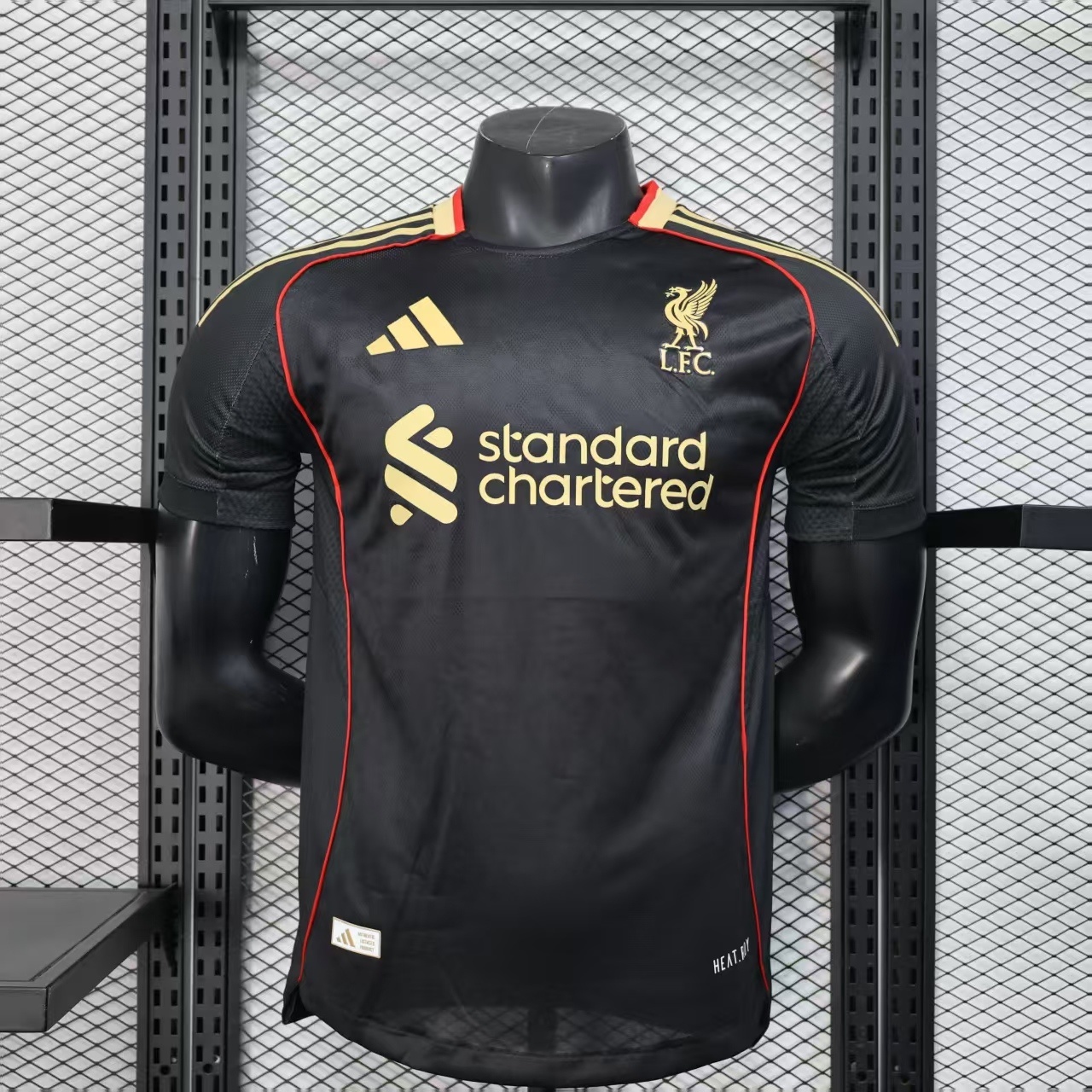25-26 LIV Black Special Edition Player Version Training Shirts *金边