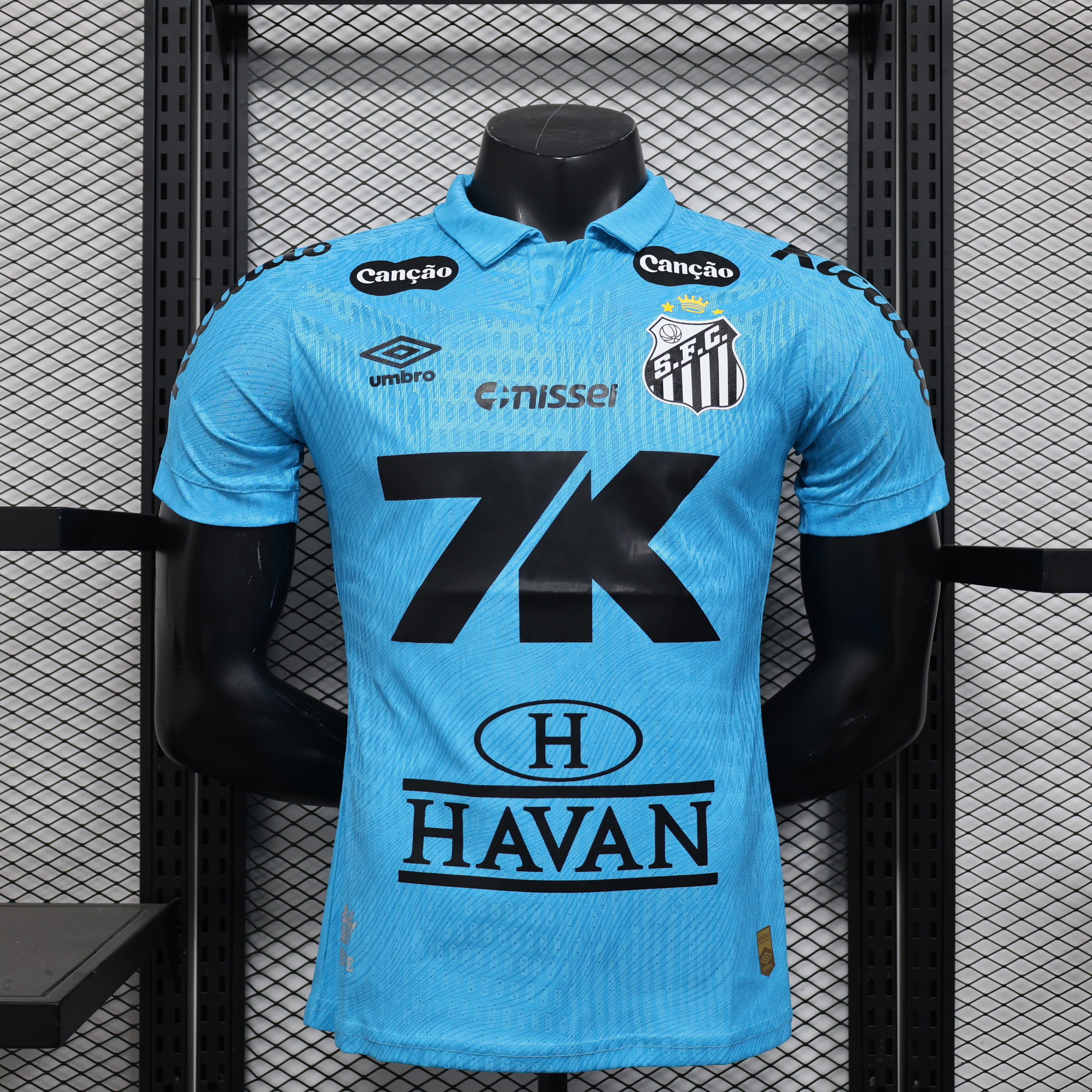 25-26 Santos FC Blue Special Edition Player VersionTraining Shirts