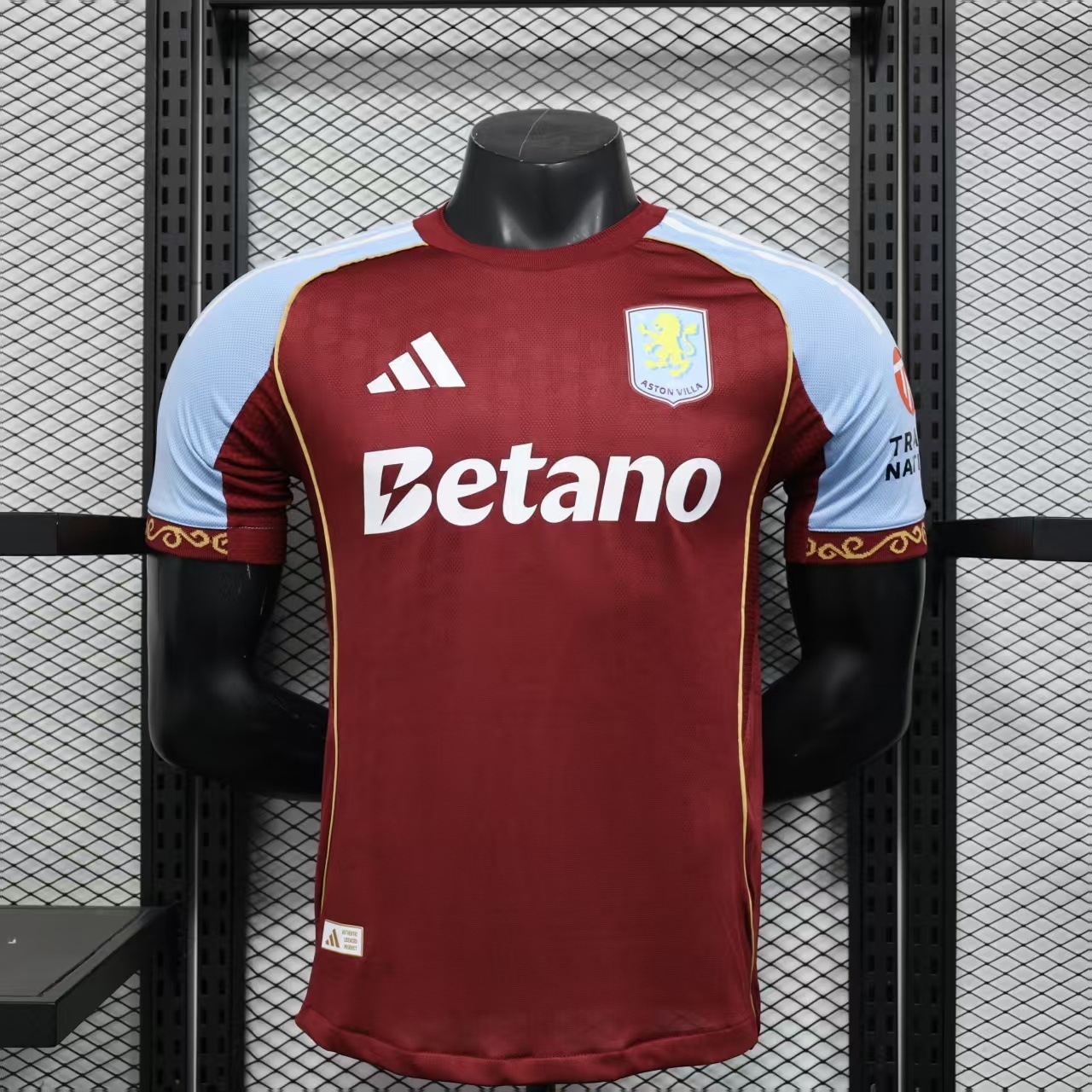 25-26 Aston Villa Home Player Version Soccer Jersey