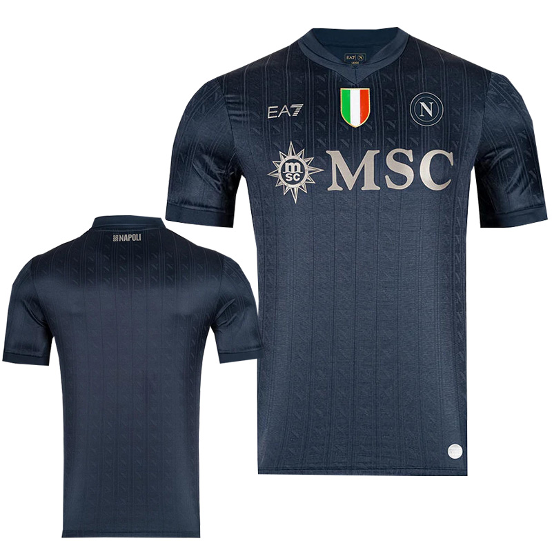 2025-26 Napoli UEFA CL Third Fans Soccer Jersey(欧冠版)