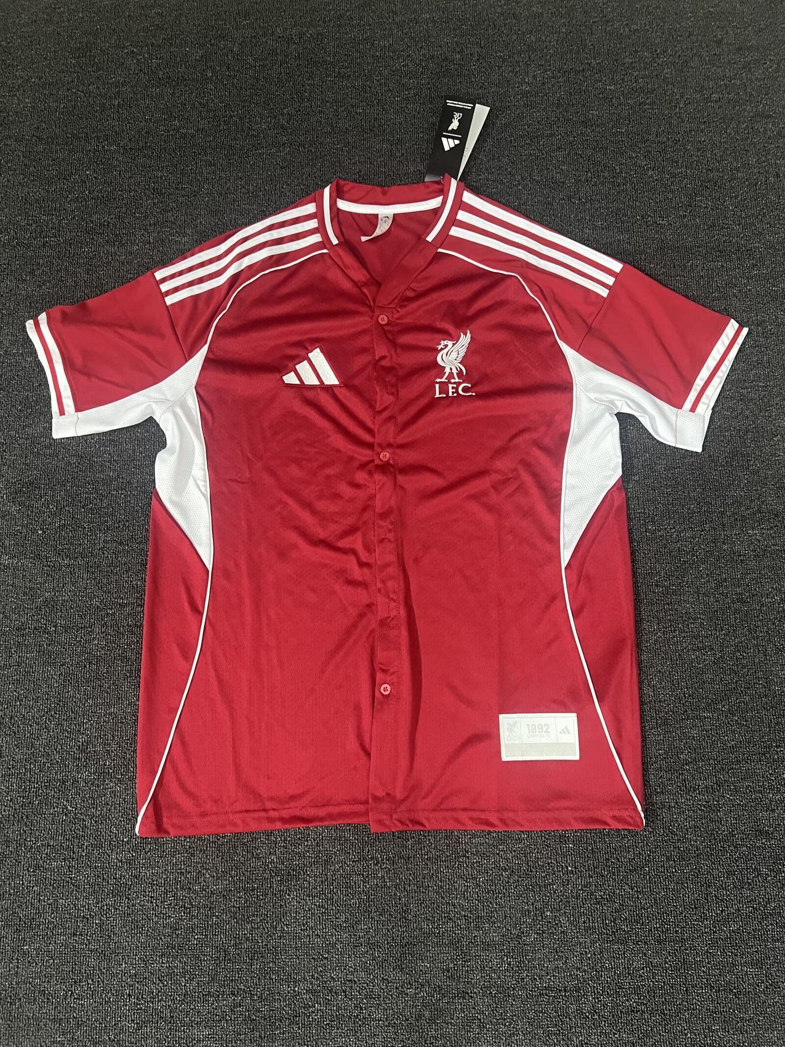 2025-26 LIV Red Casual Edition Baseball Jersey