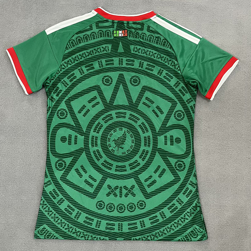 2025-26 Mexico Green Women Soccer Jersey (女)