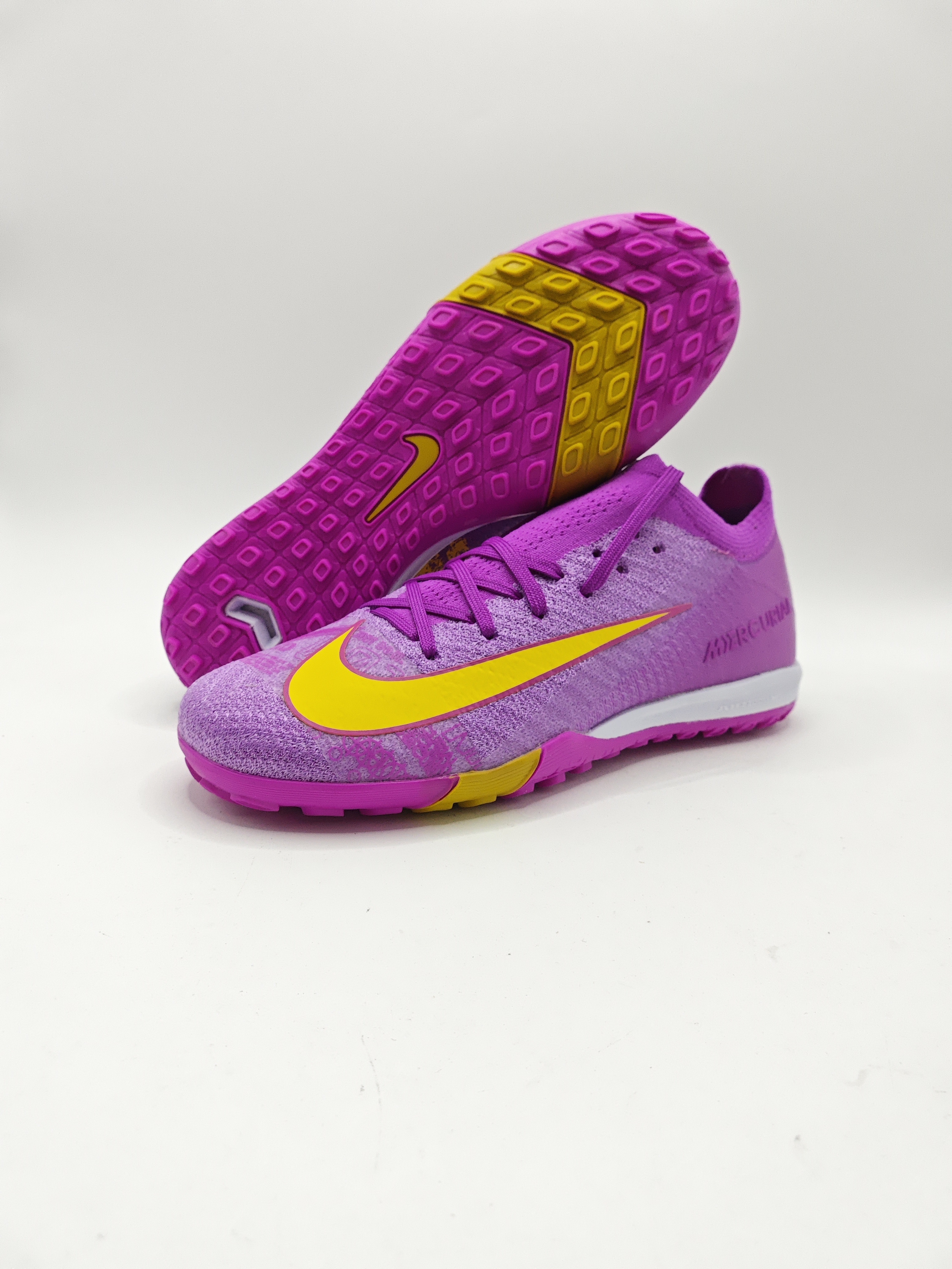 Nike Mercurial 16 Low-Top Built-in Full Air Cushion Waterproof Knit FG MD-Outsole Soccer Cleats