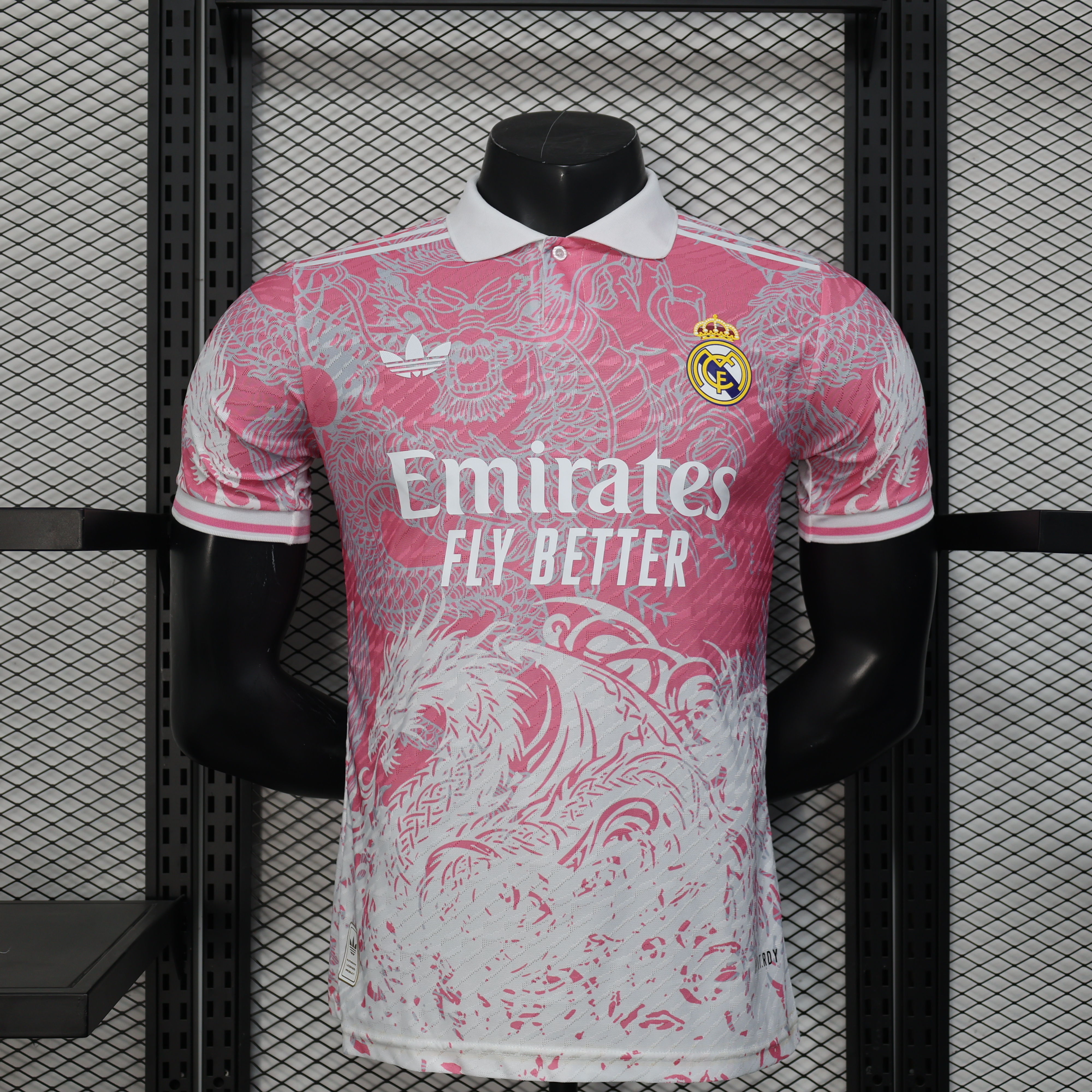 25-26 RMA Pink White Special Edition Player Version Training Shirts *白领