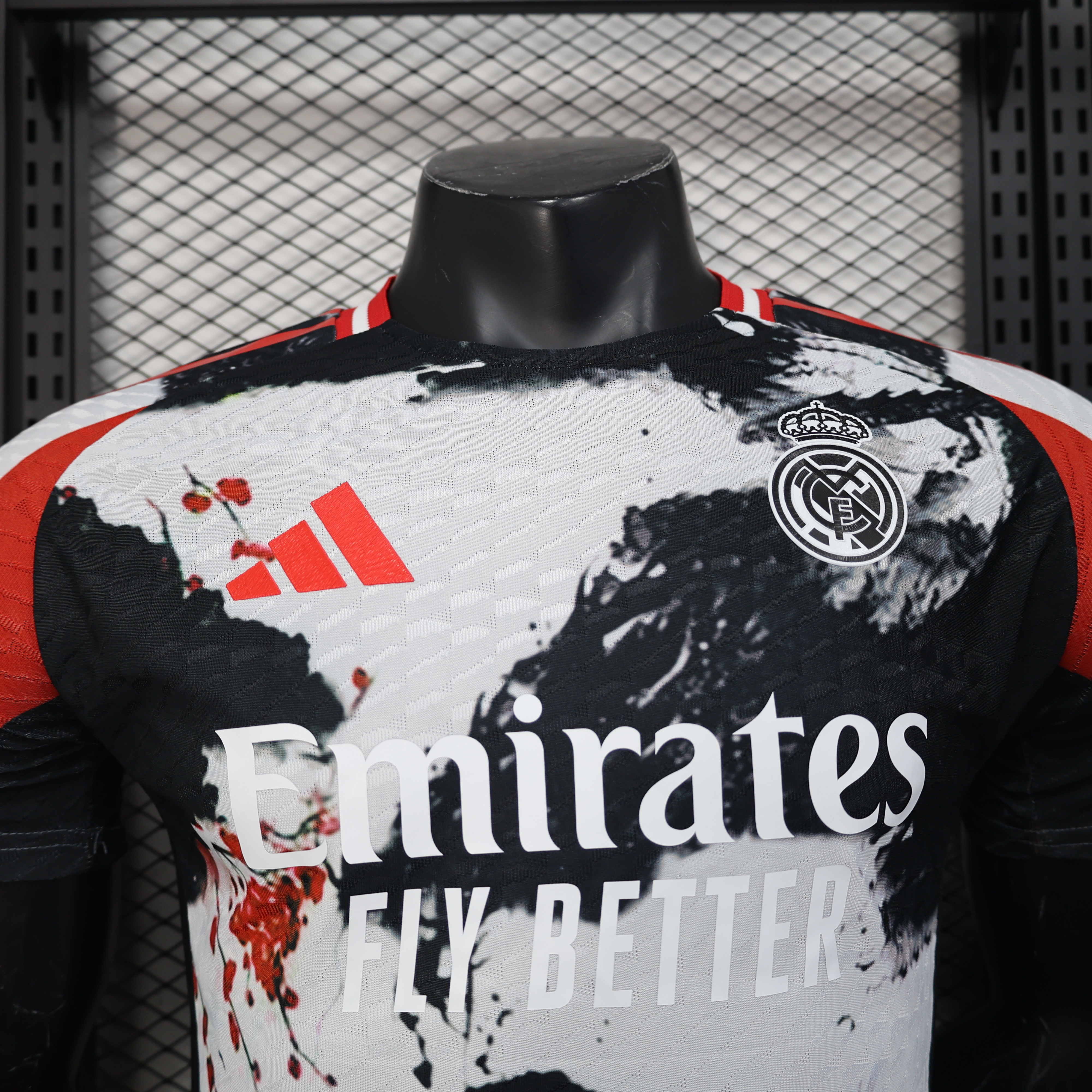 25-26 RMA Black Red Special Edition Player Version Training Shirts