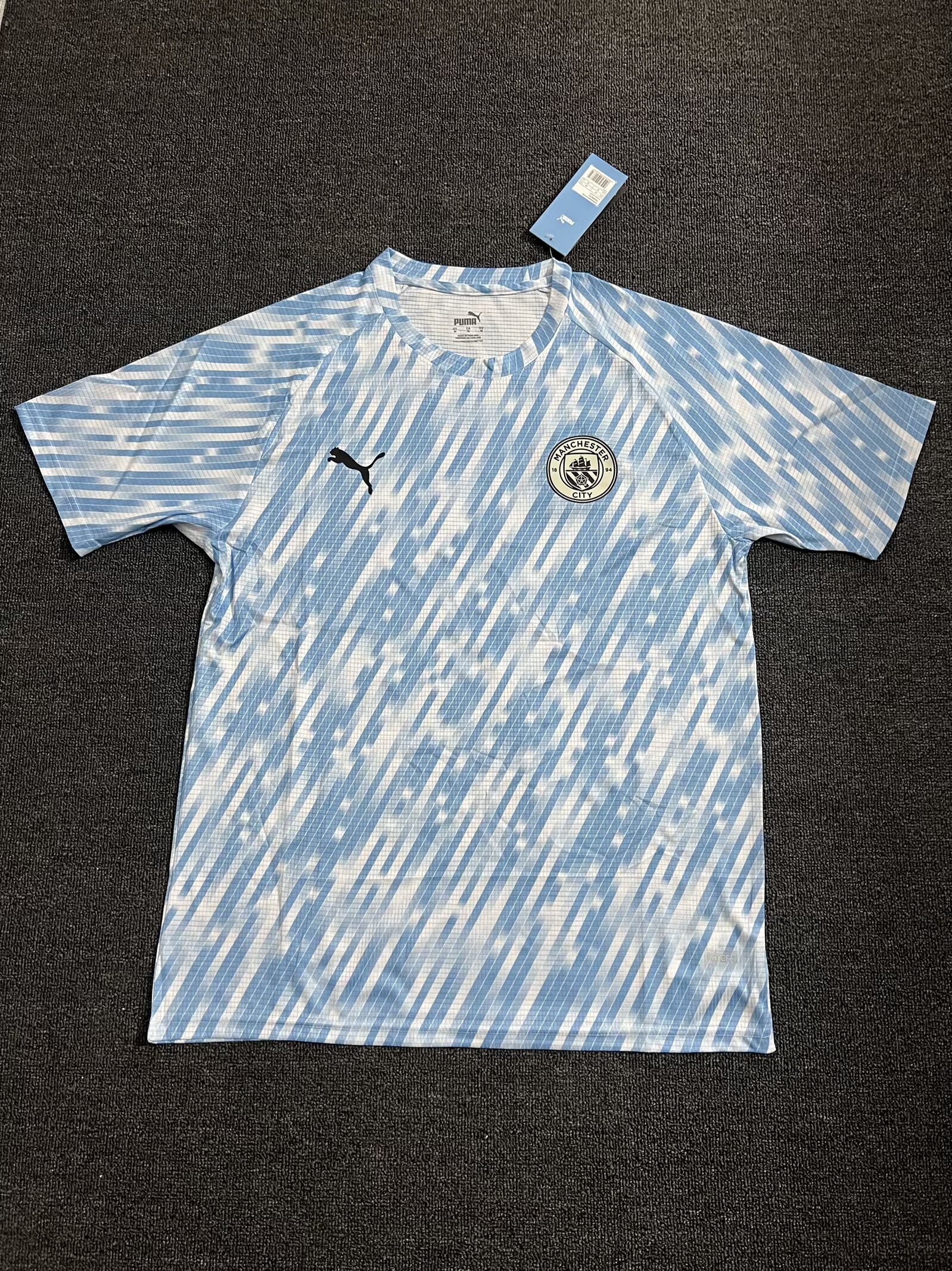 2025-26 Man City Blue White Training shirts