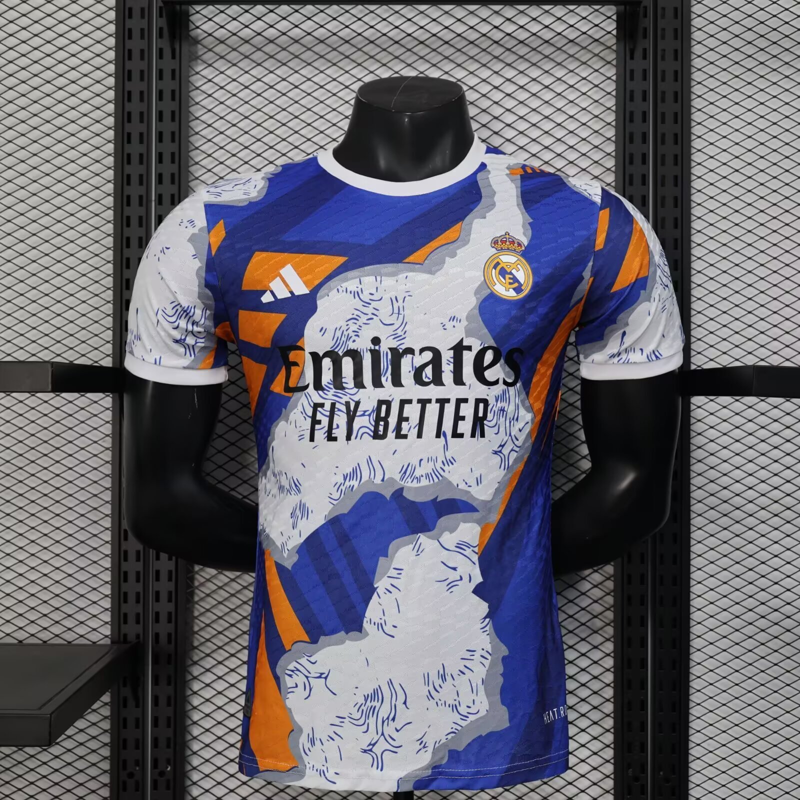 25-26 RMA Special Edition Blue White Player Version Training Shirts