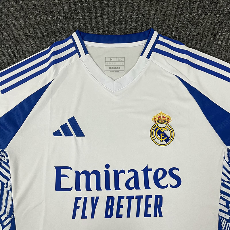 25-26 RMA Blue White Fans Training Shirts