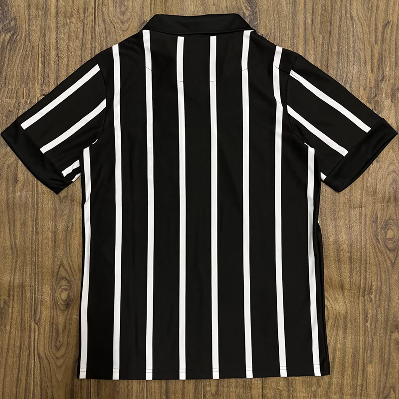 2012 Corinthians Black Special Edition Retro SoccerJersey