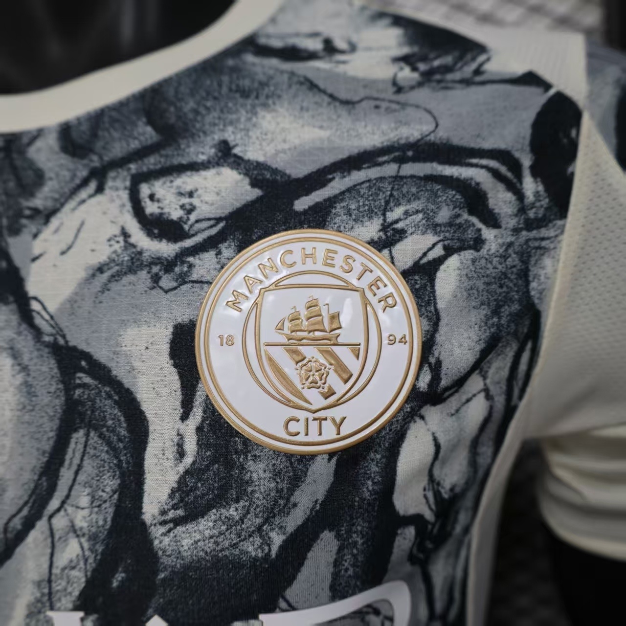 2025-26 Man City Special Edition Player Version Soccer Jersey(马年)