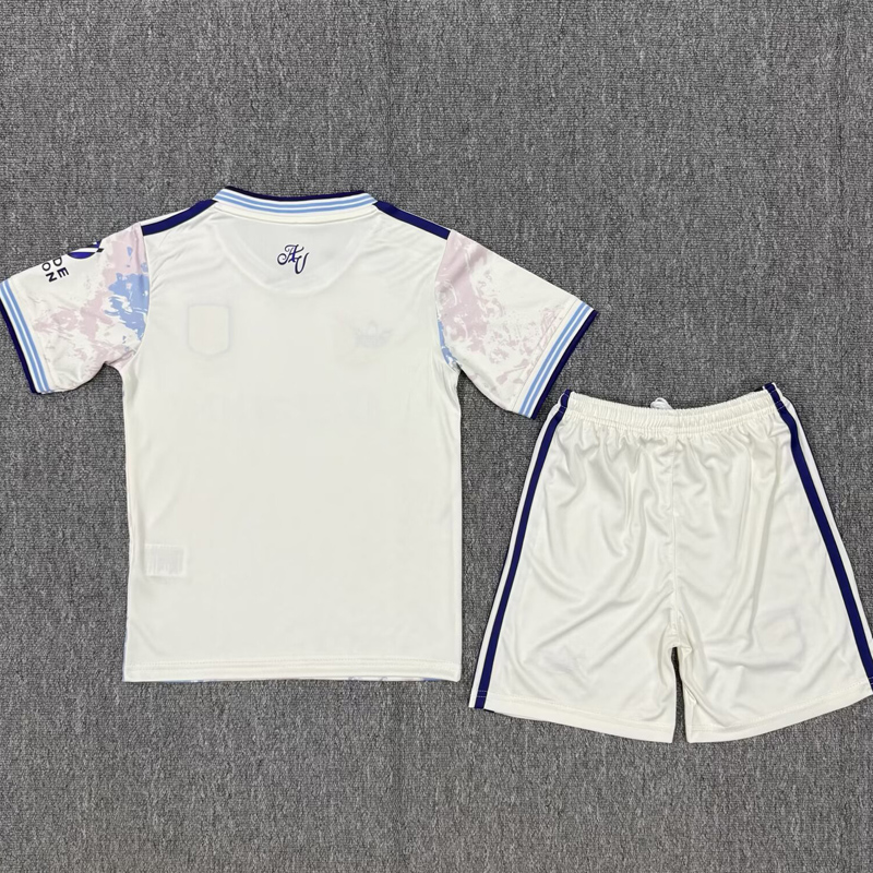 2025-26 Aston Villa Third Kids Soccer Jersey