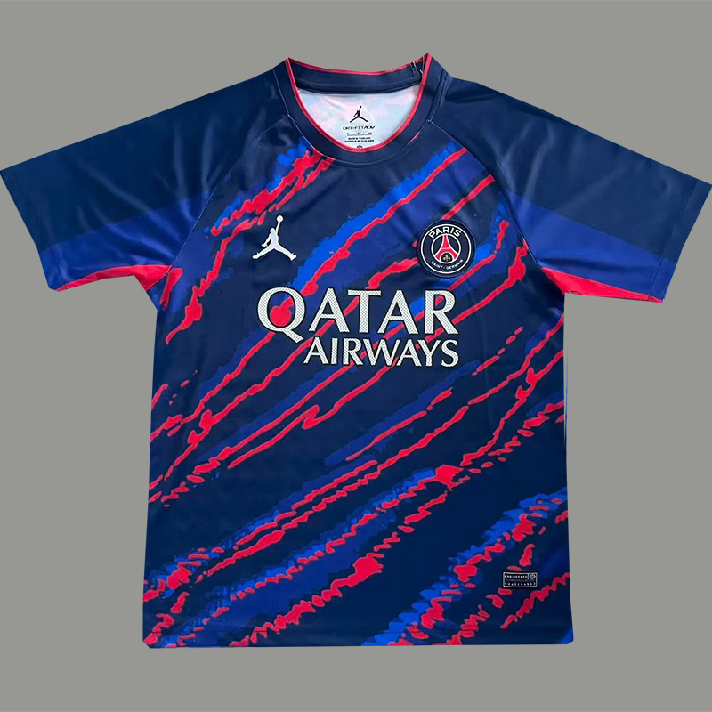 2025-26 PSG Blue Red Special Edition Training Shirts