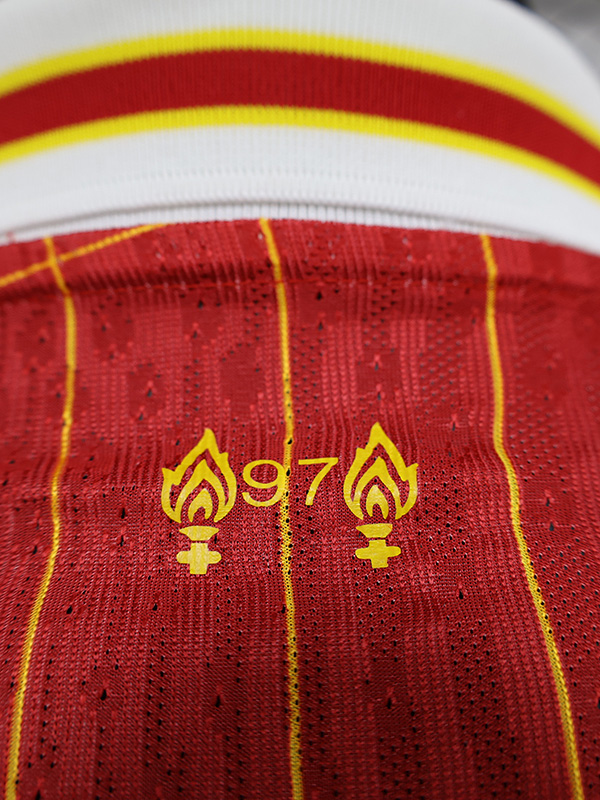 24-25 LIV Home Long Sleeve Player Version Soccer Jersey (长袖球员)