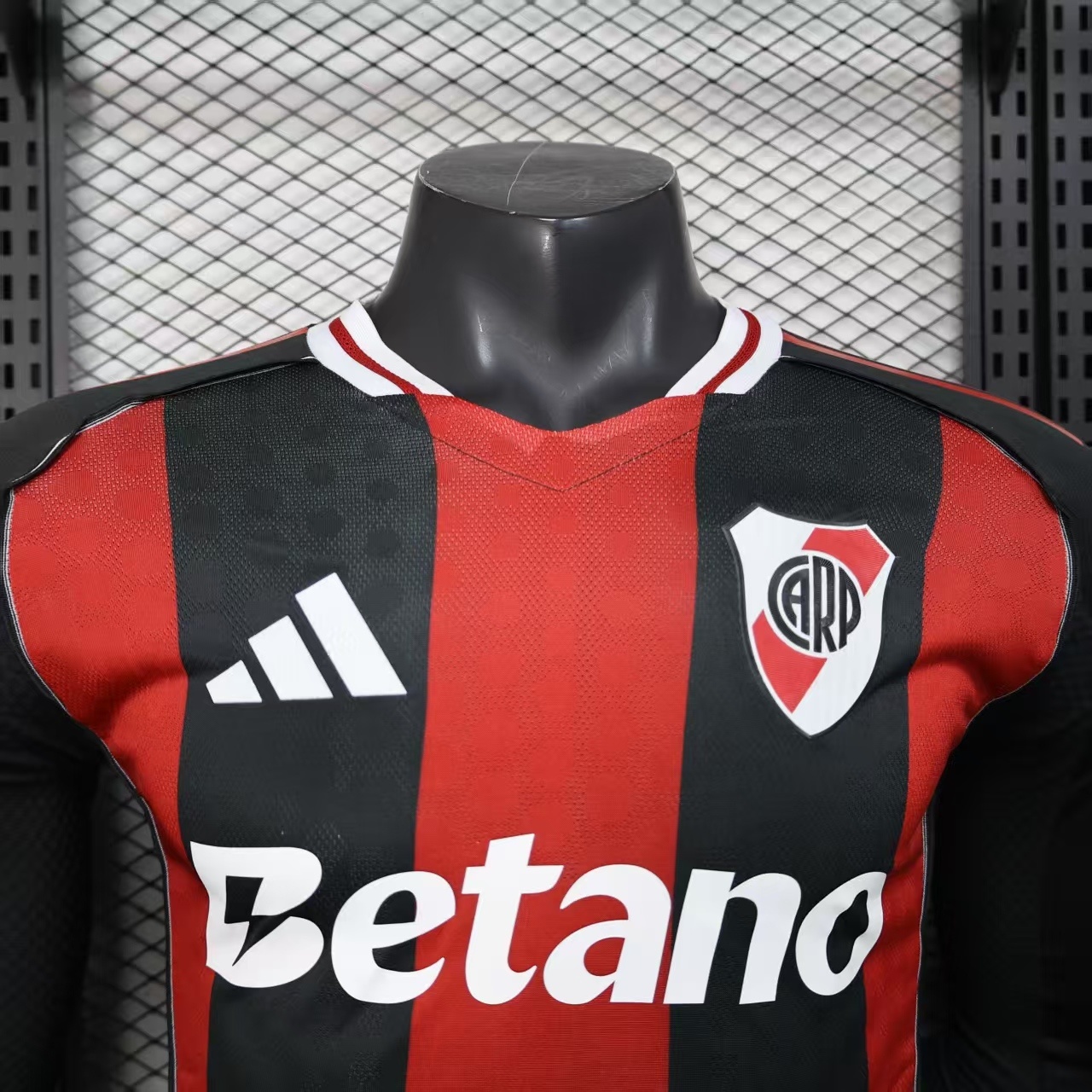 2025-26 River Plate Away Long Sleeve Player VersionSoccer Jersey(长袖球员)