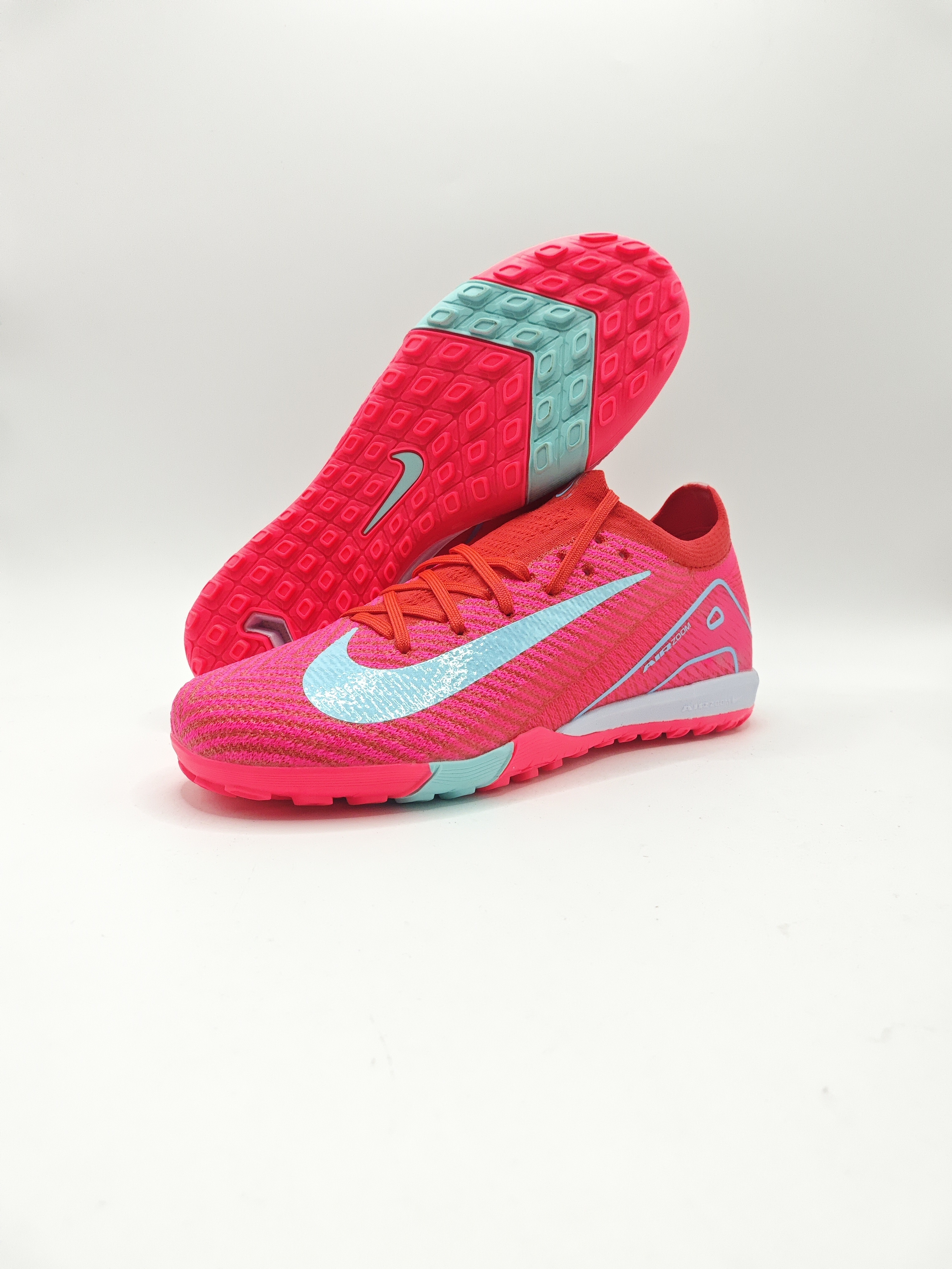 Nike Mercurial 16 Low-Top Built-in Full Air Cushion Waterproof Knit FG MD-Outsole Soccer Cleats