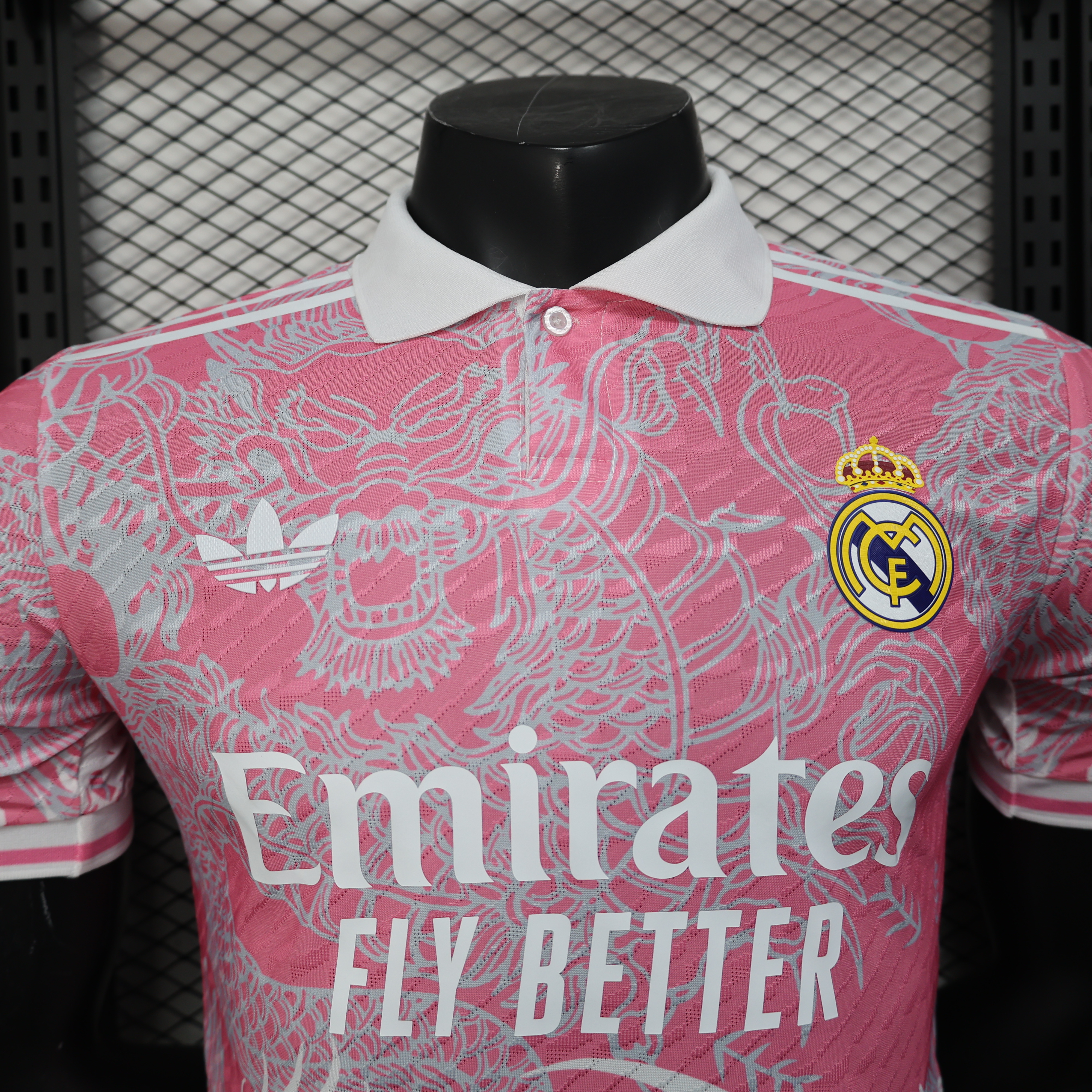 25-26 RMA Pink White Special Edition Player Version Training Shirts *白领