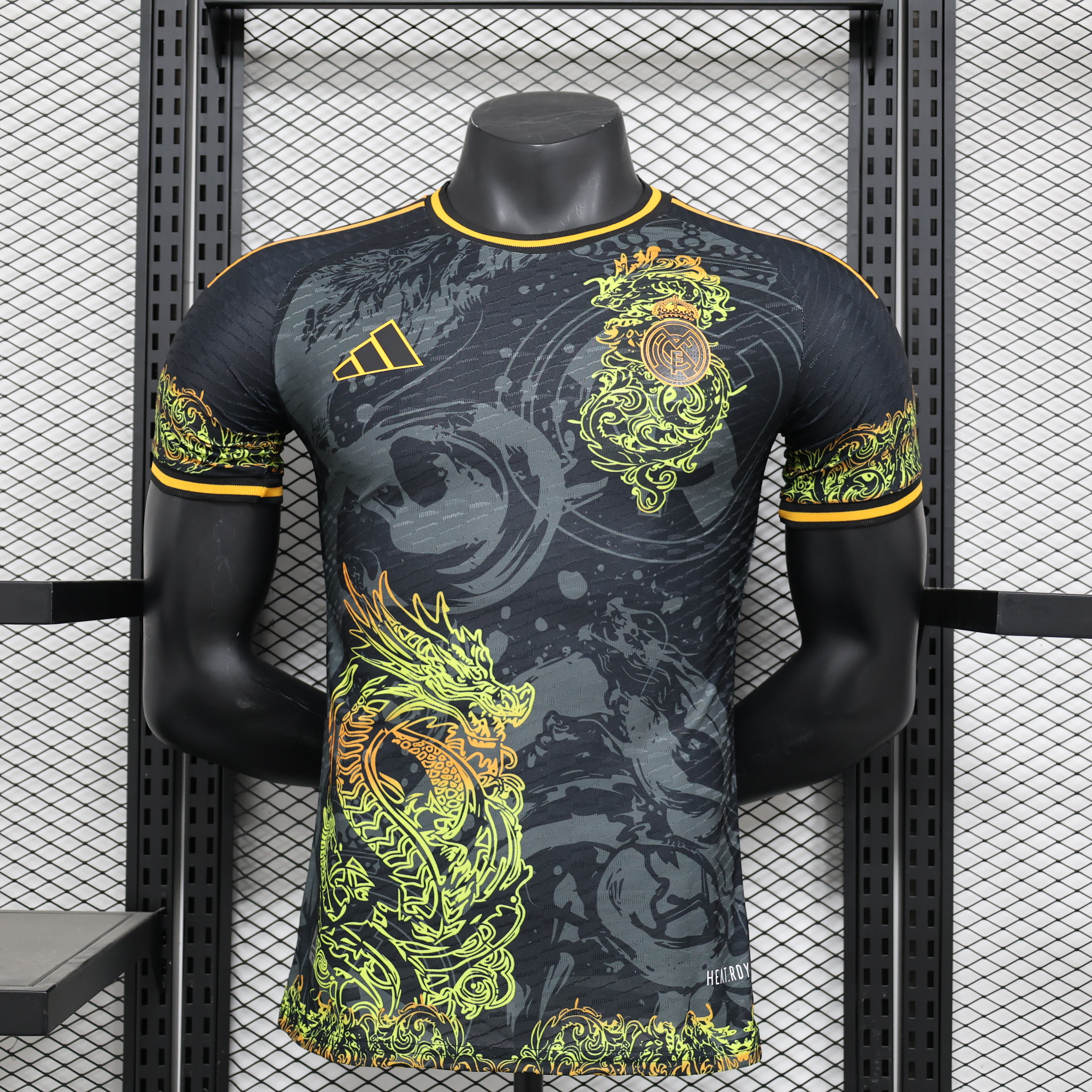 24-25 RMA Black Special Edition Player Version Training Shirts *绿龙