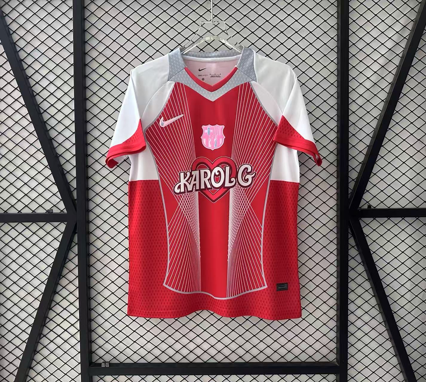 2025-26 BAR Pink Concept Edition Training shirts (KA前后图)