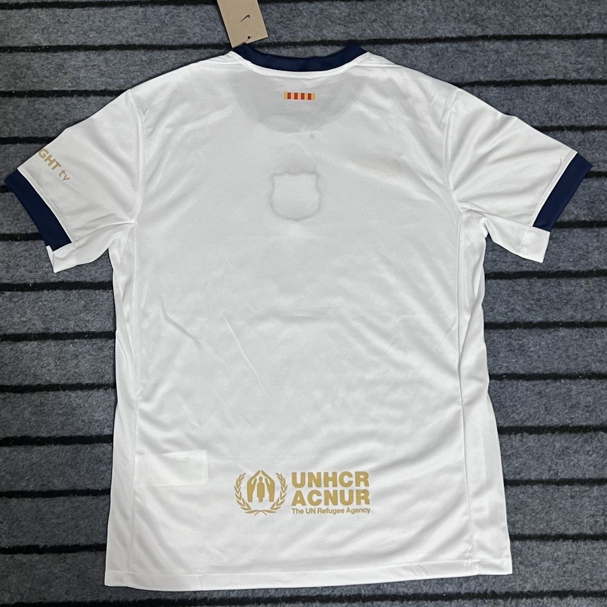 24-25 BAR White Special Edition Fans Training Shirts *金广告