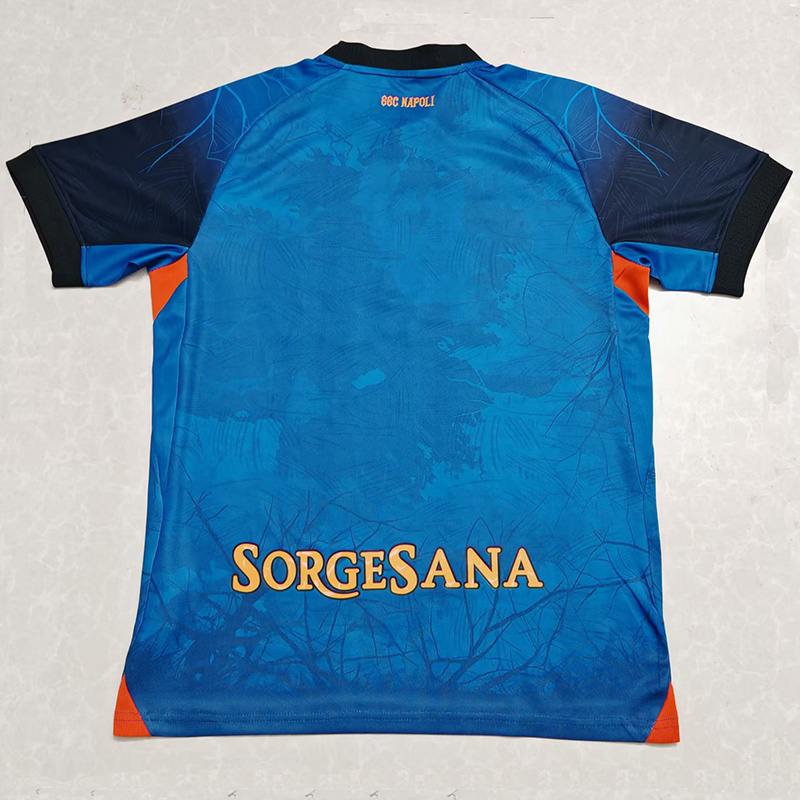 2025-26 Napoli Halloween Blue Fans Soccer Jersey