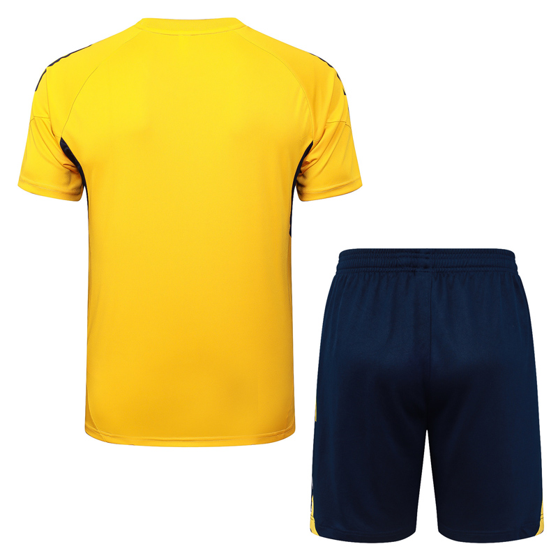 2025-26 Boca Juniors Yellow Training Short Suit #D25189