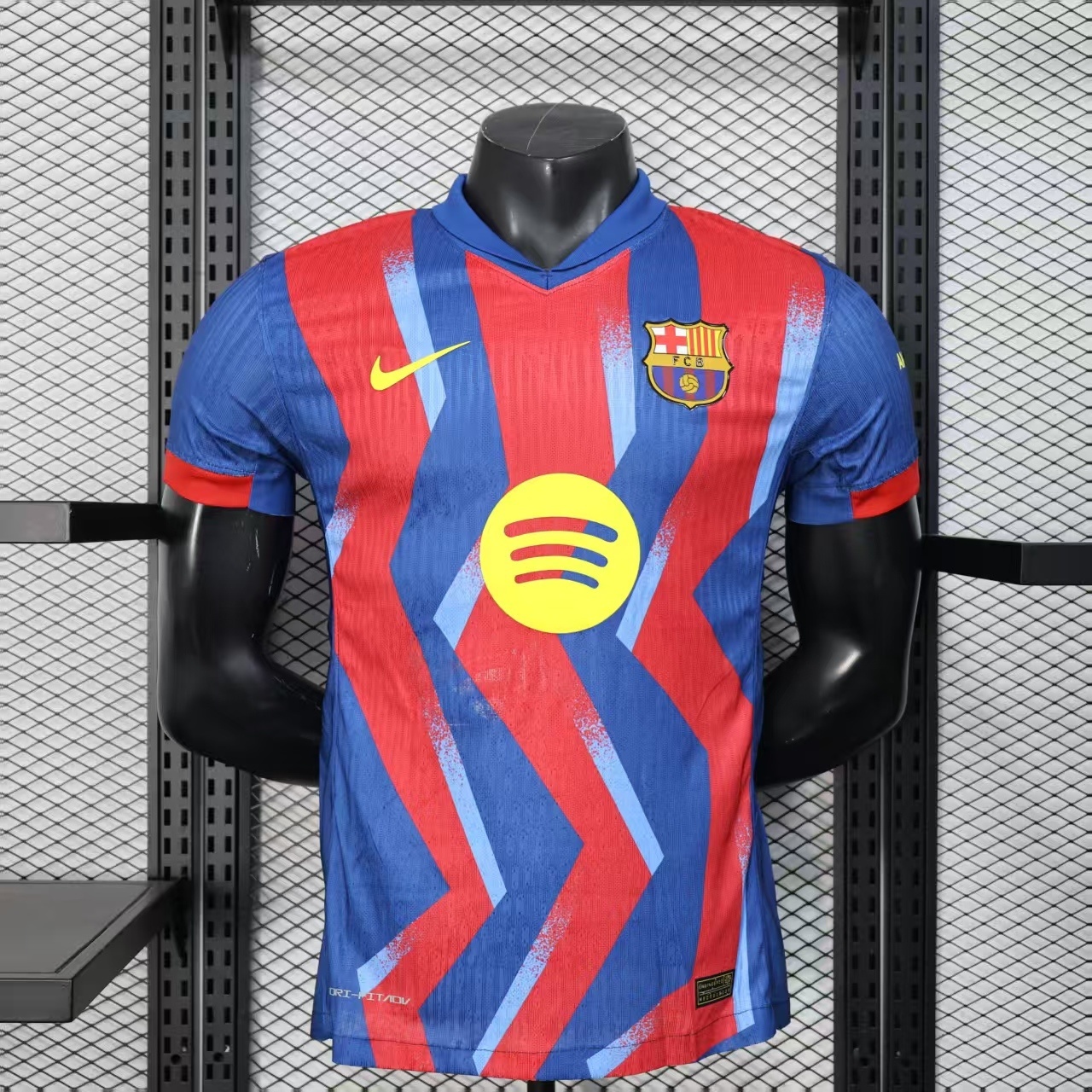 2025-26 BAR Red Blue Special Edition Player VersionSoccer Jersey（Player）