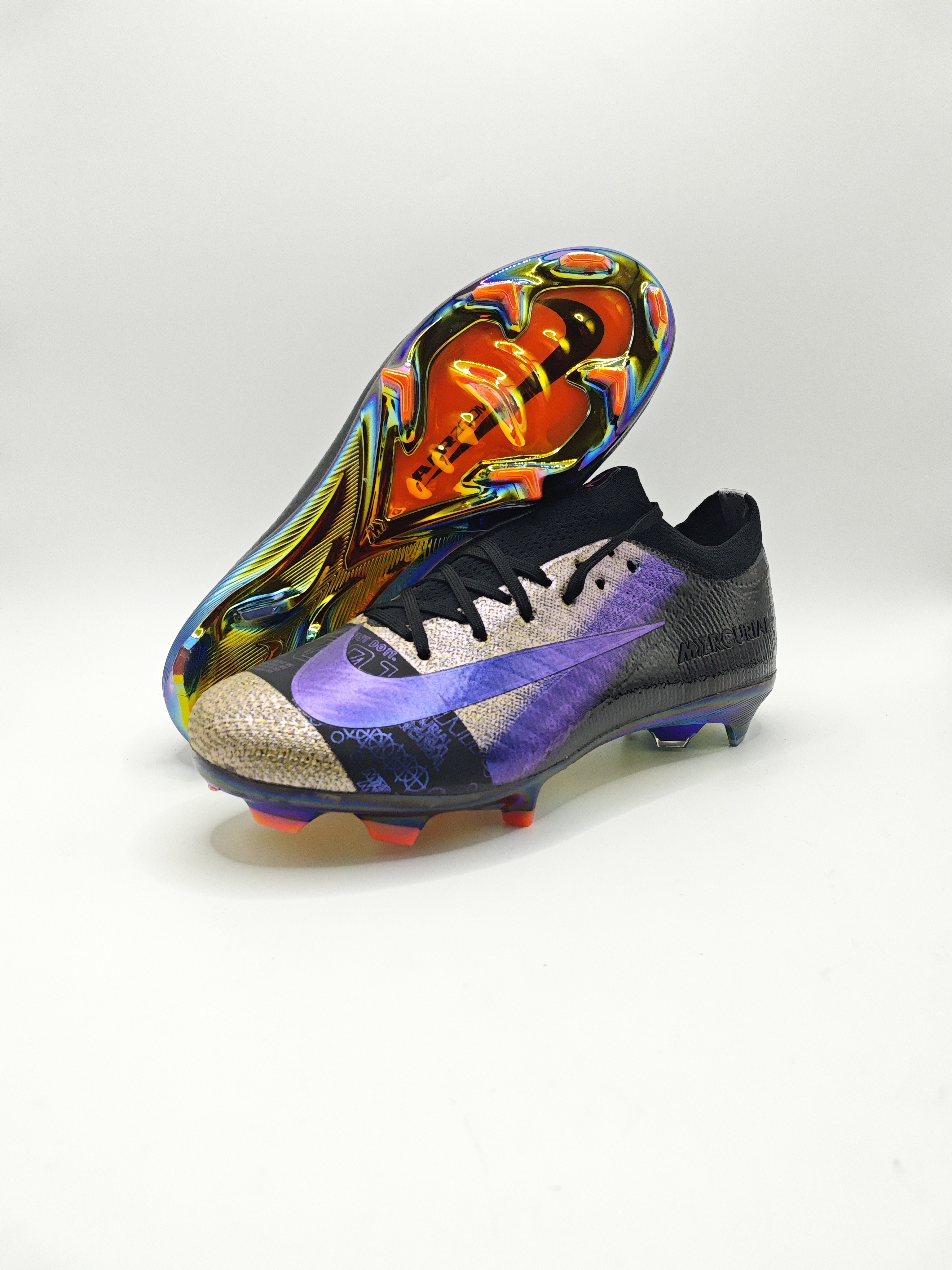 Nike Mercurial 16 Built-in Bonded Pack Full Air Cushion Waterproof Knit FG Soccer Cleats