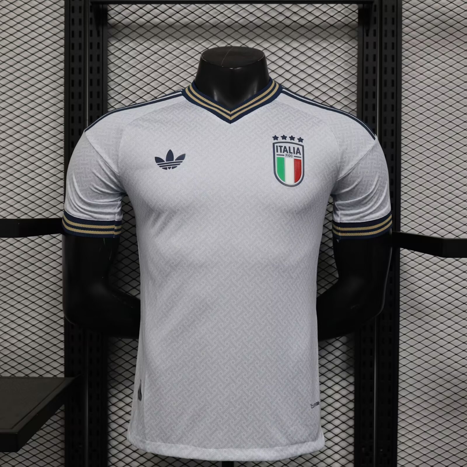 Italy 2026 World Cup Away Retro Player Version Soccer Jersey