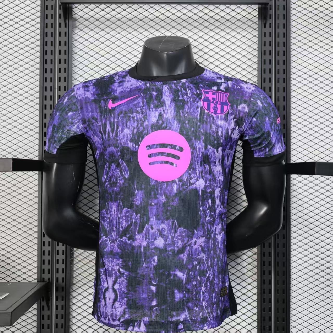 25-26 BAR Purple Black Special Edition Player Version Training Shirts（Player）