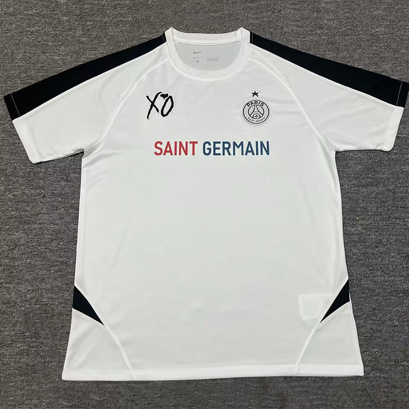 2025-26 PSG White XO Special Edition Fans Training shirts