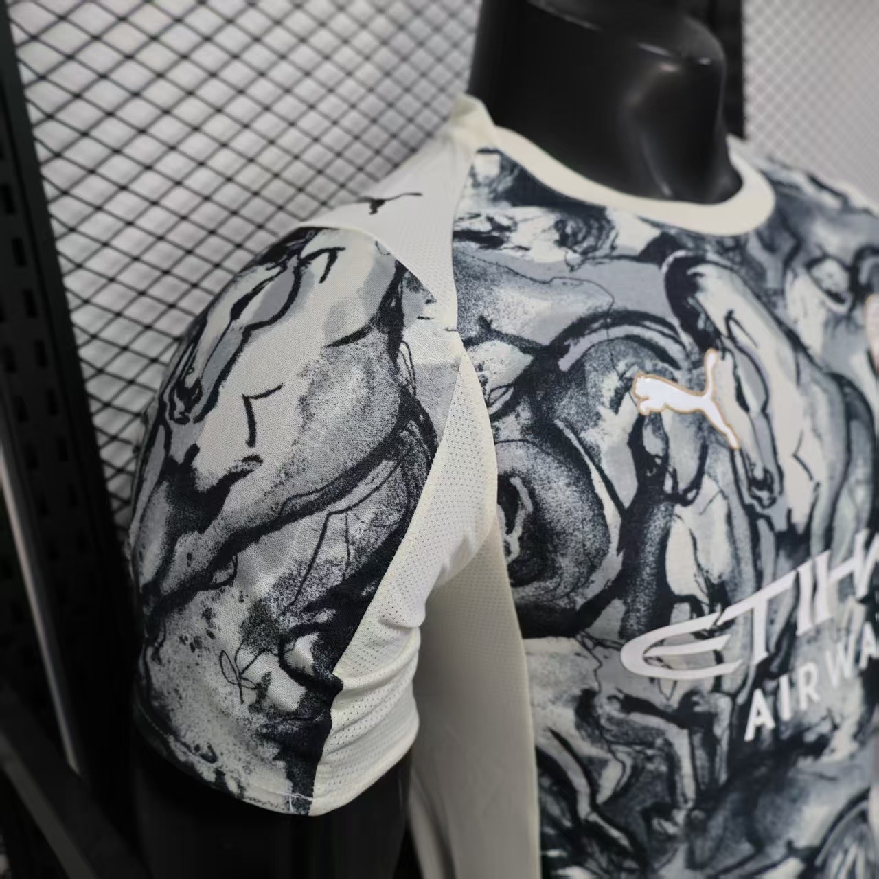 2025-26 Man City Special Edition Player Version Soccer Jersey(马年)