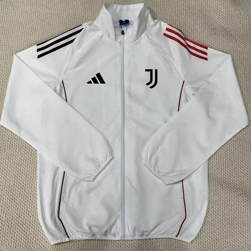 2025-26 JUV White Windbreaker