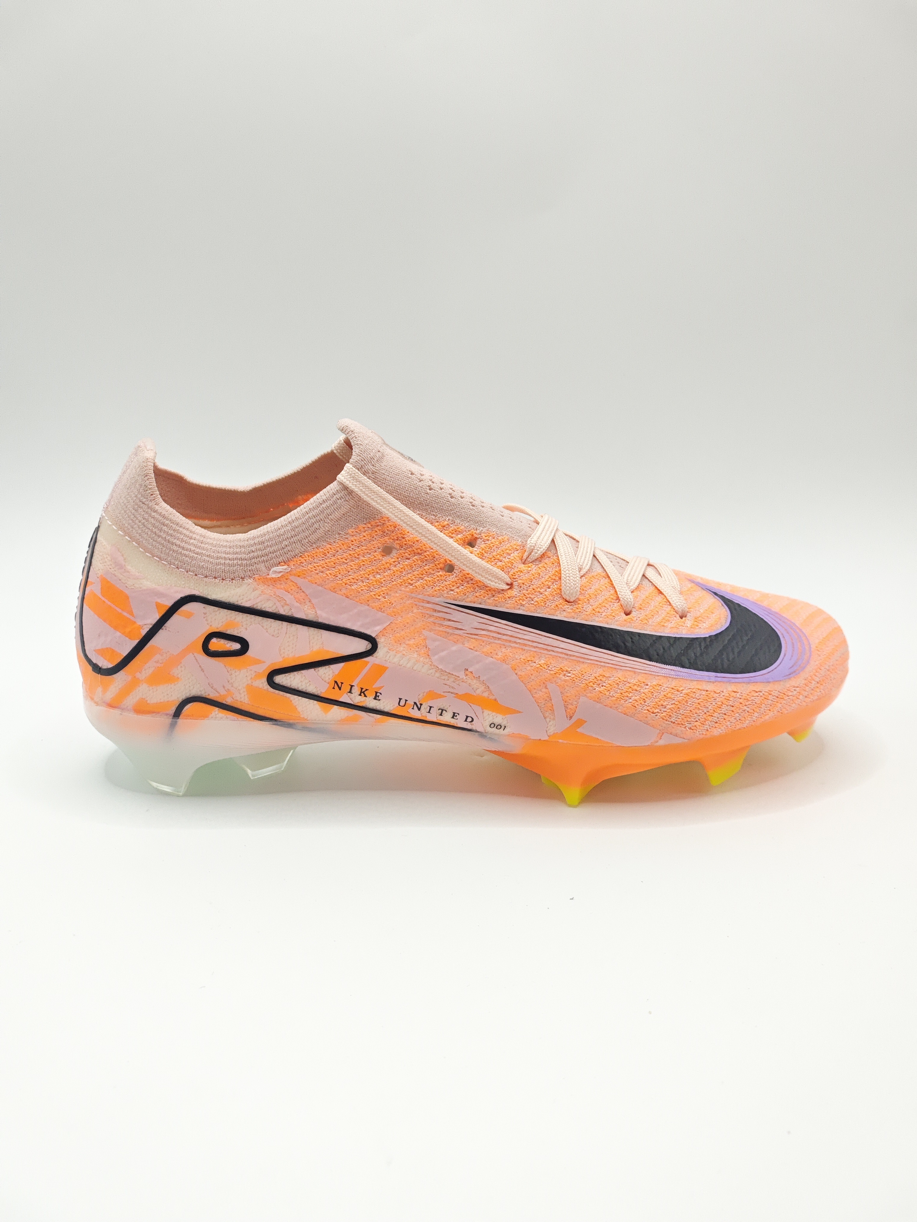 Nike Mercurial 16 FG Soccer Cleats with Built-in Bonded Pack: Full Air Cushion for All-Game Comfort, Waterproof Knit for Rainy Pitches