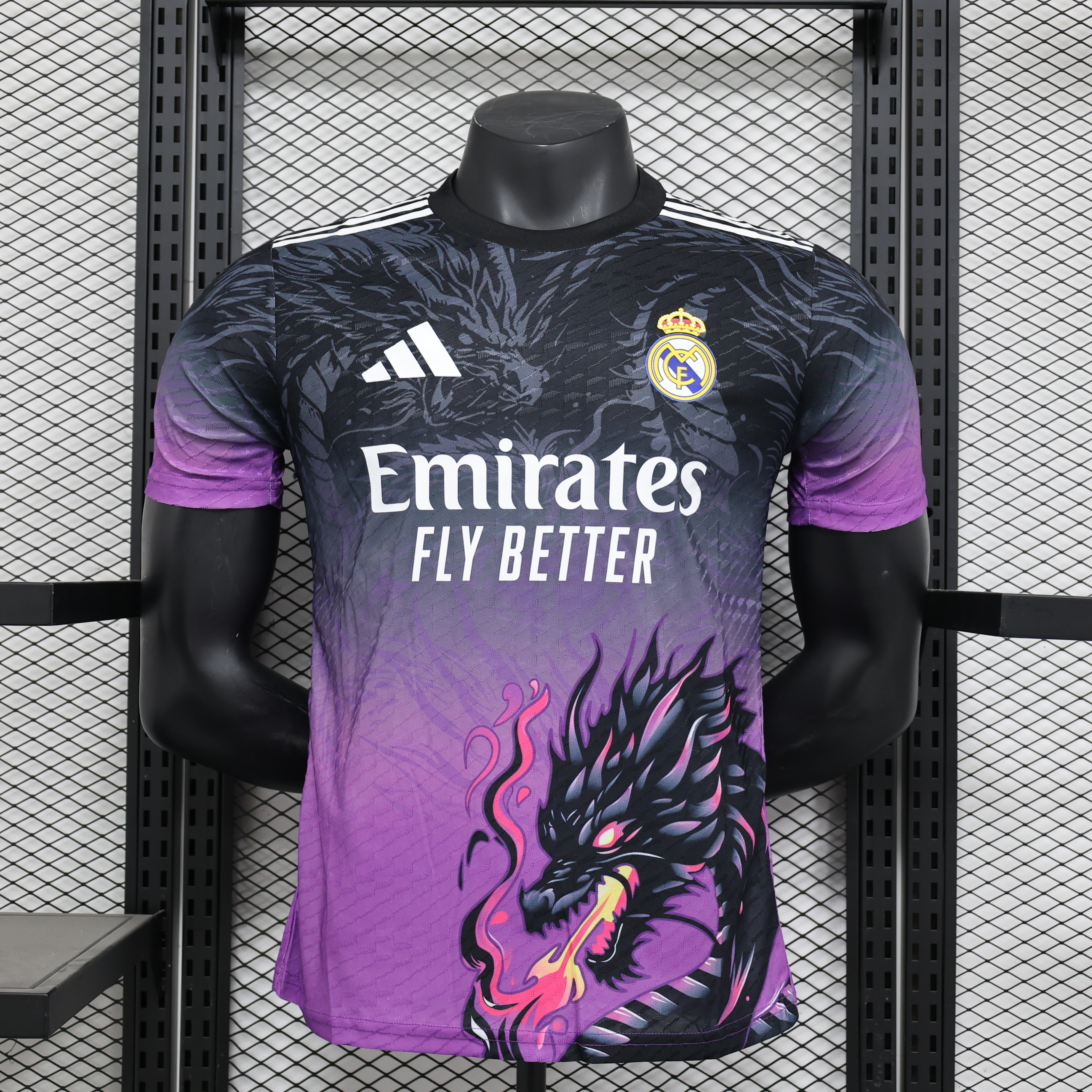 24-25 RMA Purple Black Special Edition Player Version Training Shirts