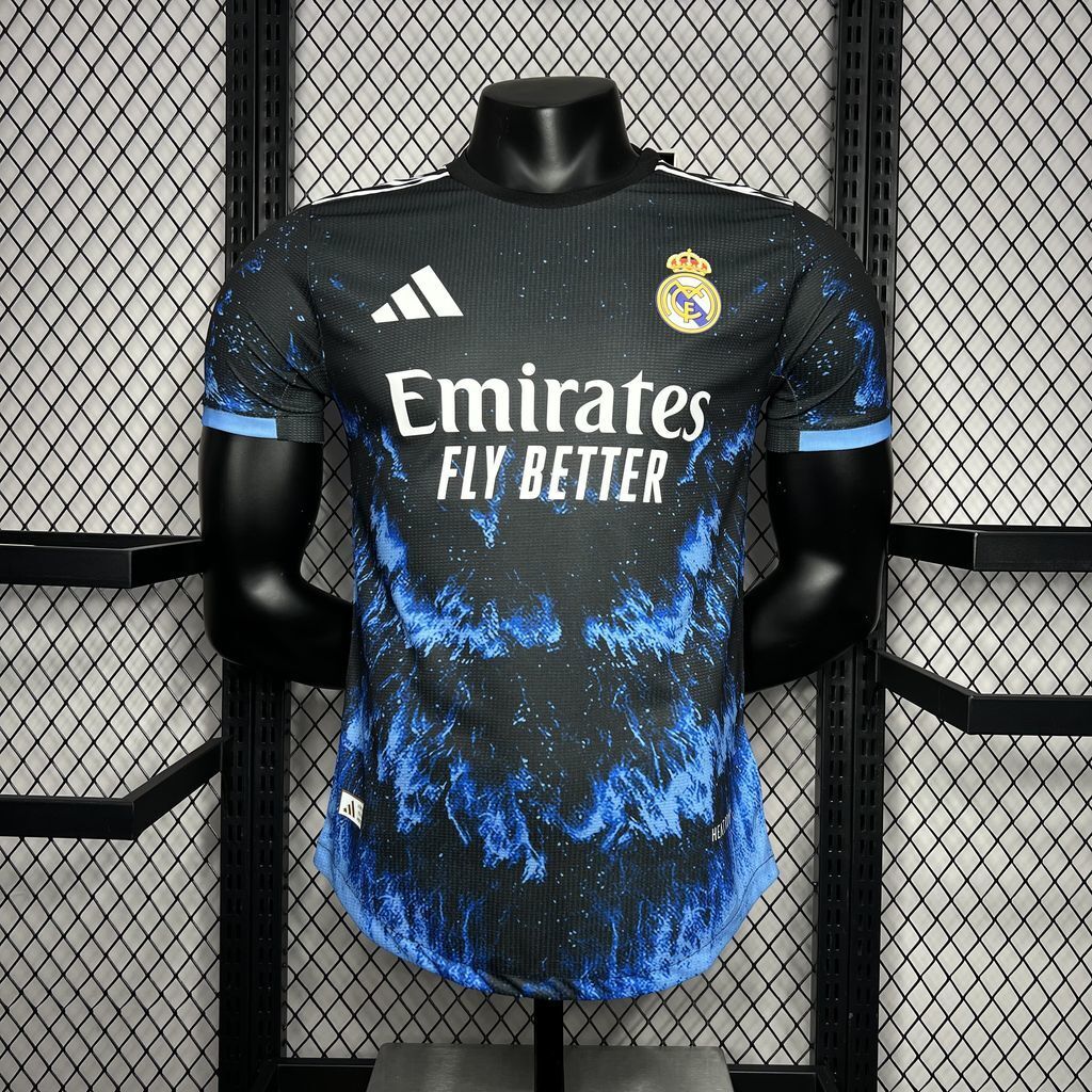 24-25 RMA Blue Special Edition Player Version Soccer Jersey 海之蓝