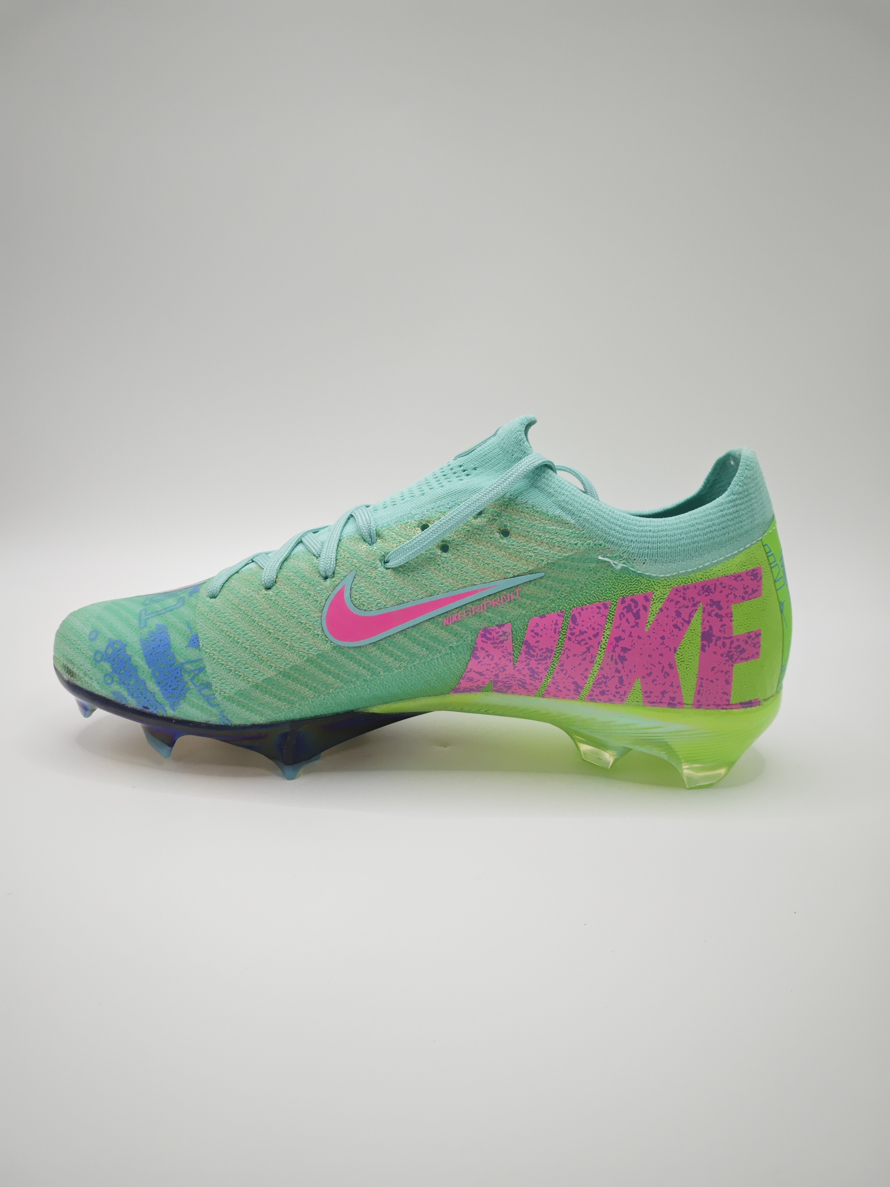 Nike Mercurial 16 with Built-in Bonded Pack - Full Air Cushion, Waterproof Knit FG Soccer Cleats