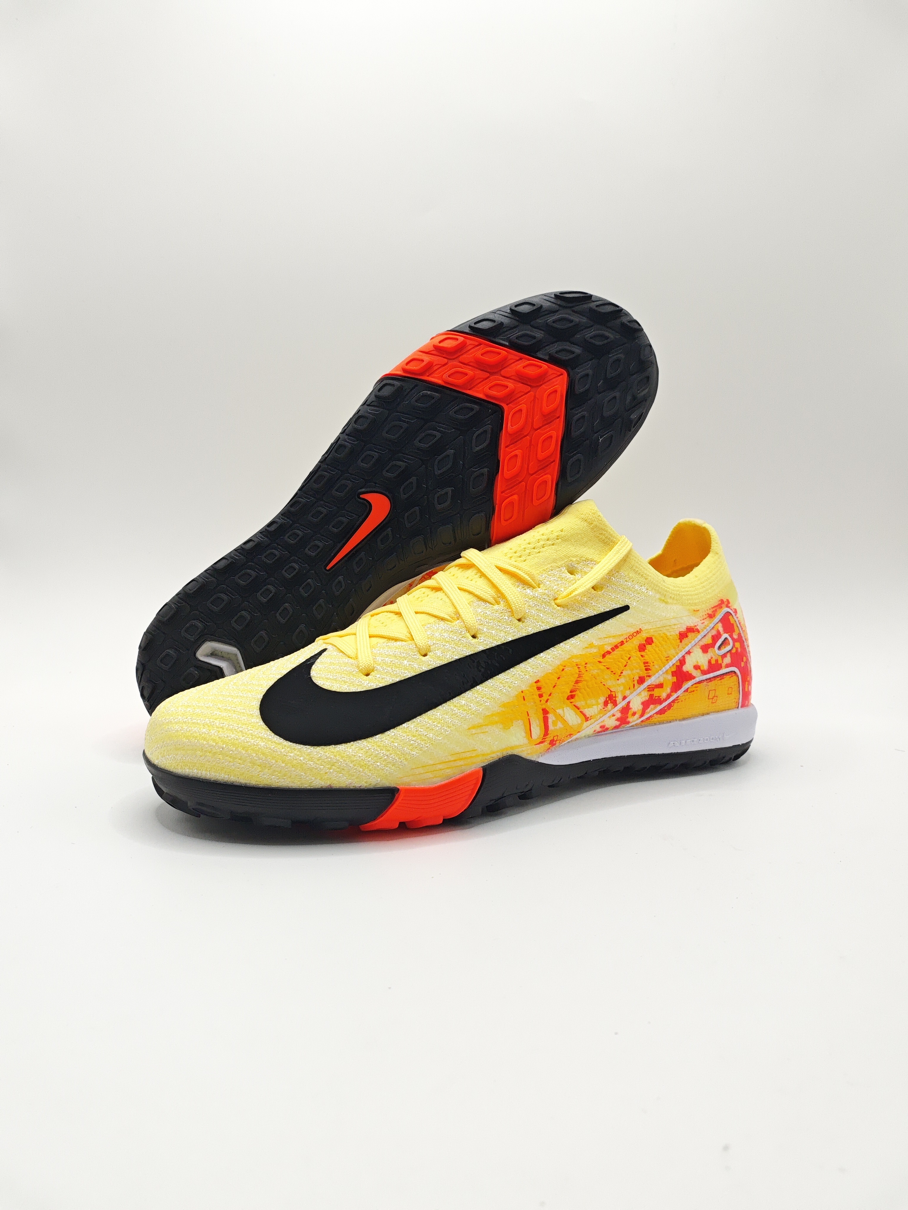 Nike Mercurial 16 Low-Top Built-in Full Air Cushion Waterproof Knit Turf Studs MD Outsole Soccer Cleats