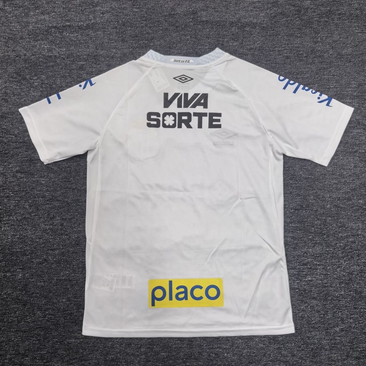 25-26 Santos FC Home Prints Sponsor Fans Soccer Jersey