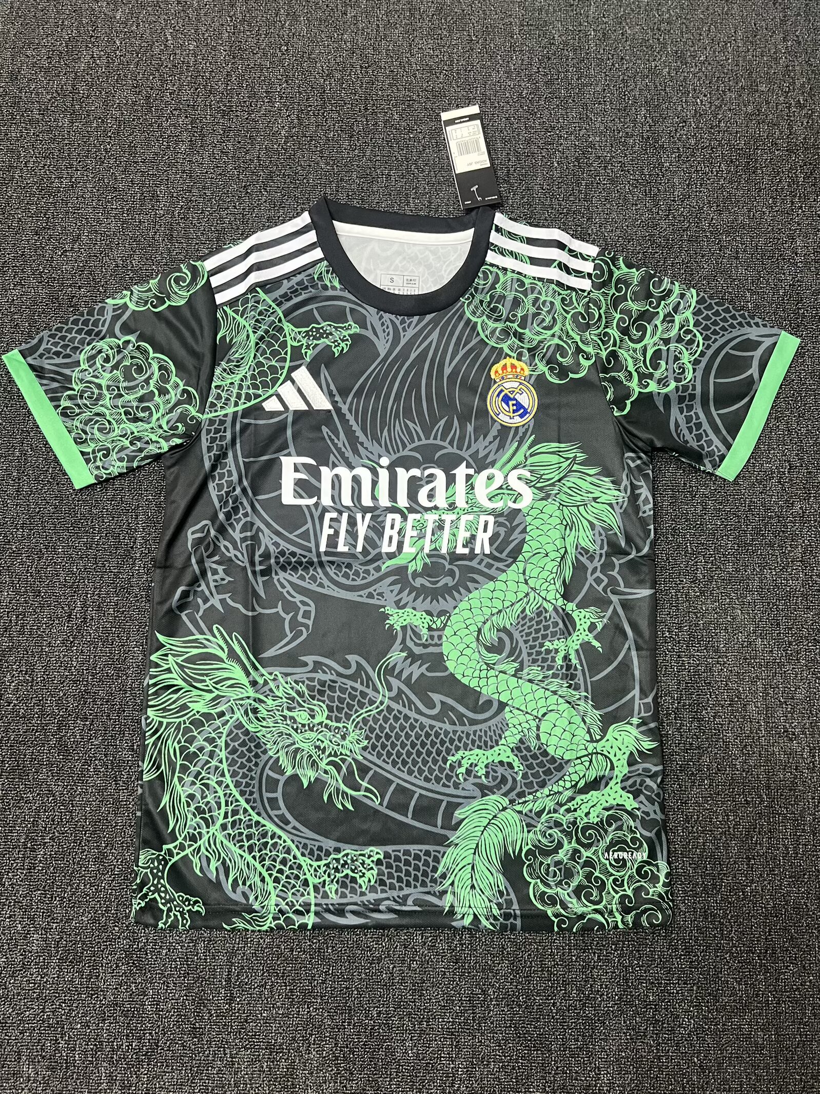 25-26 RMA Green Black Special Edition Fans Training Shirts