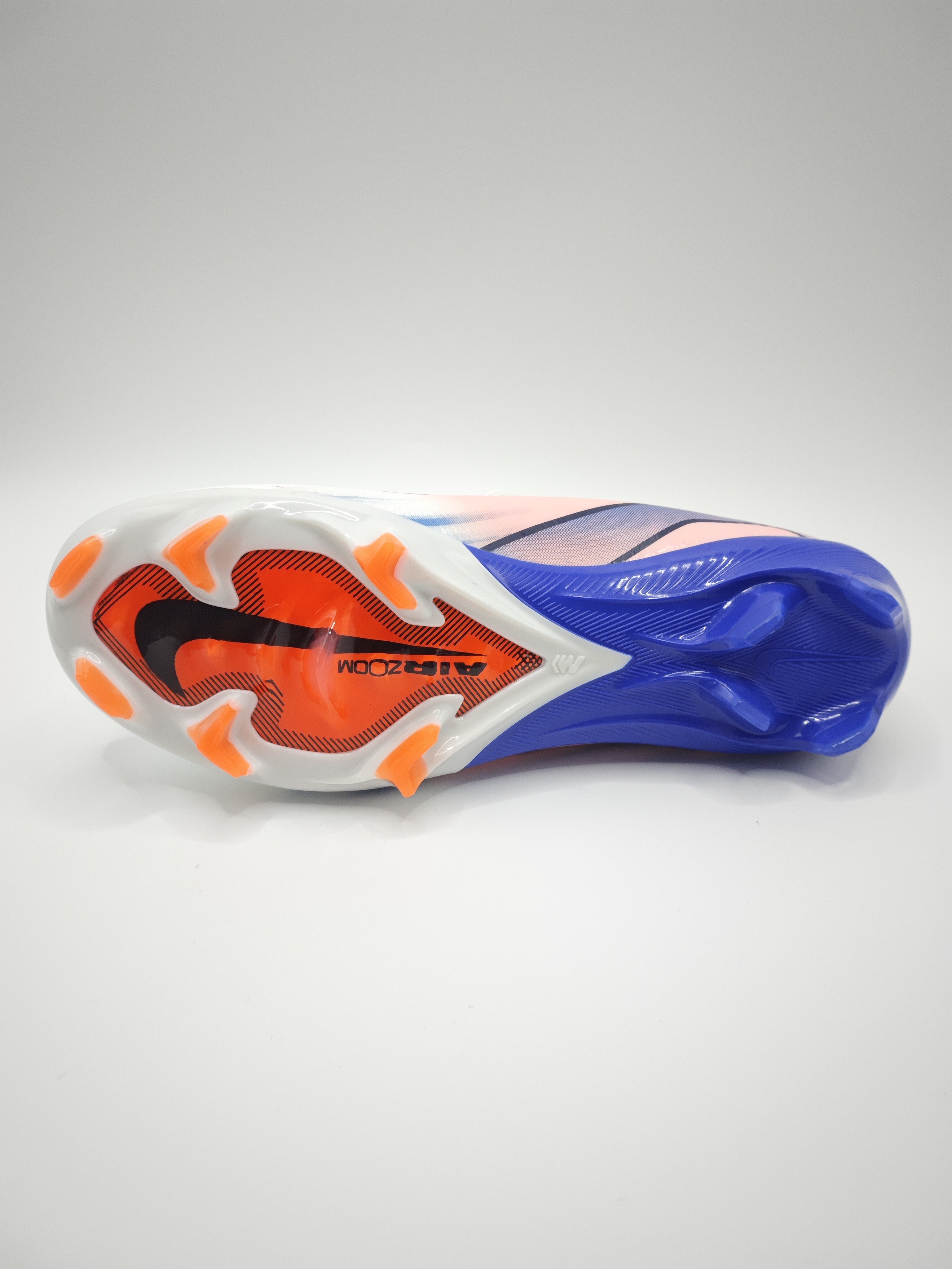 Nike Mercurial 16 FG Soccer Cleats with Built-in Bonded Pack: Full Air Cushion for All-Game Comfort, Waterproof Knit for Rainy Pitches