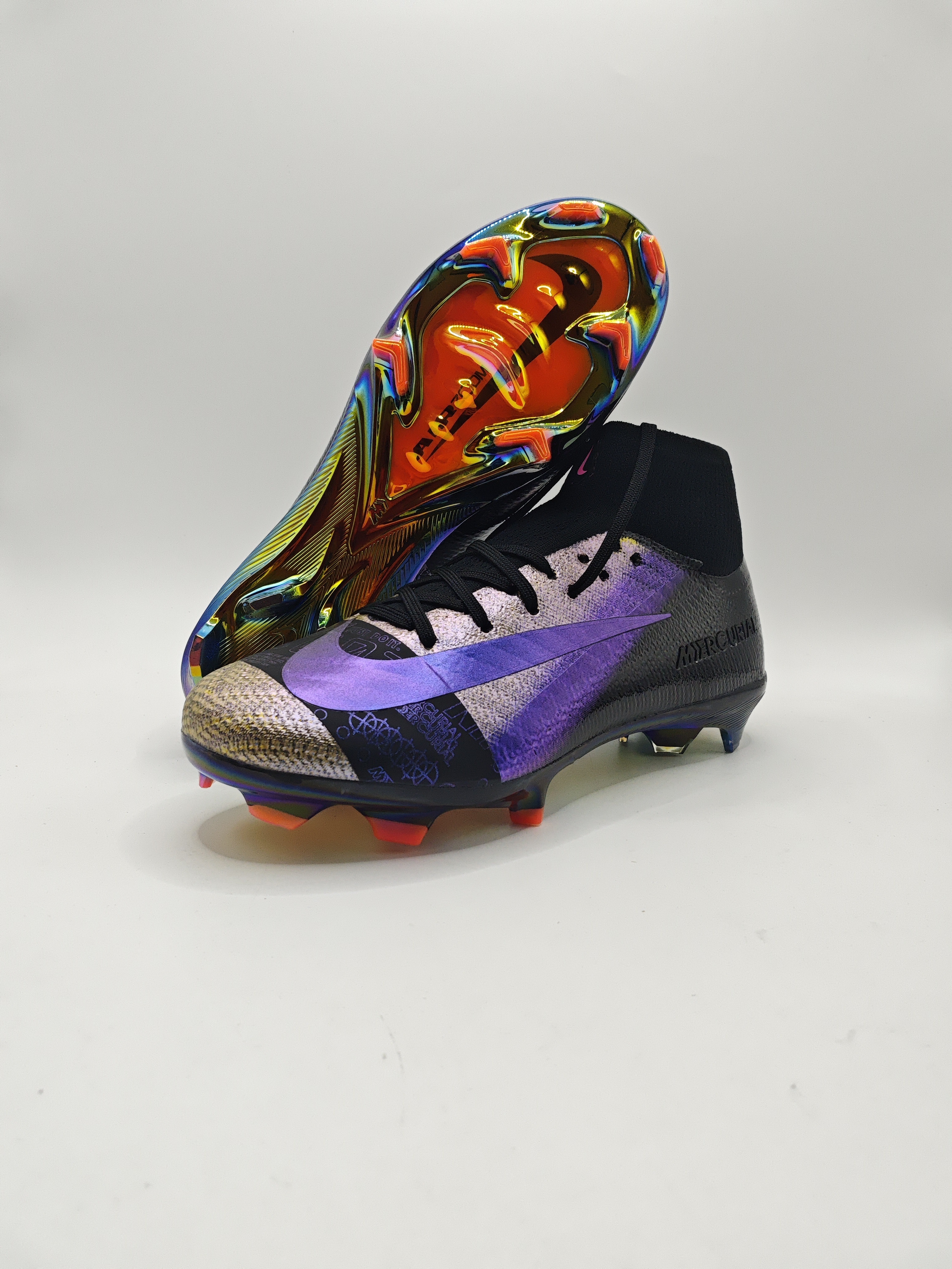 Nike Mercurial 16 Built-in Bonded Pack Full Air Cushion Waterproof Knit FG Soccer Cleats