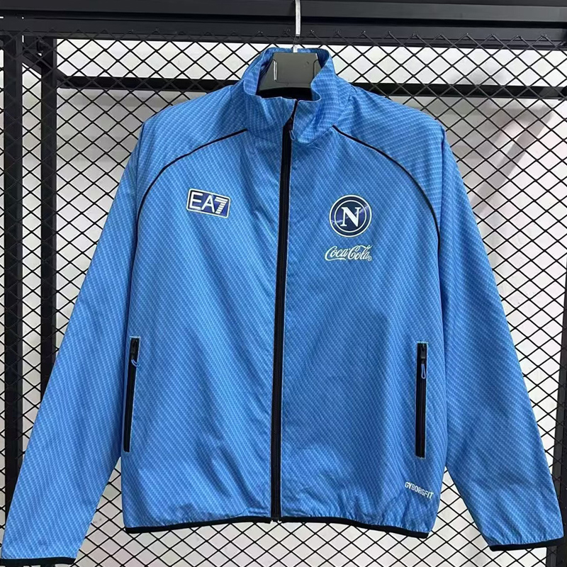 2025-26 Napoli Blue Windbreaker