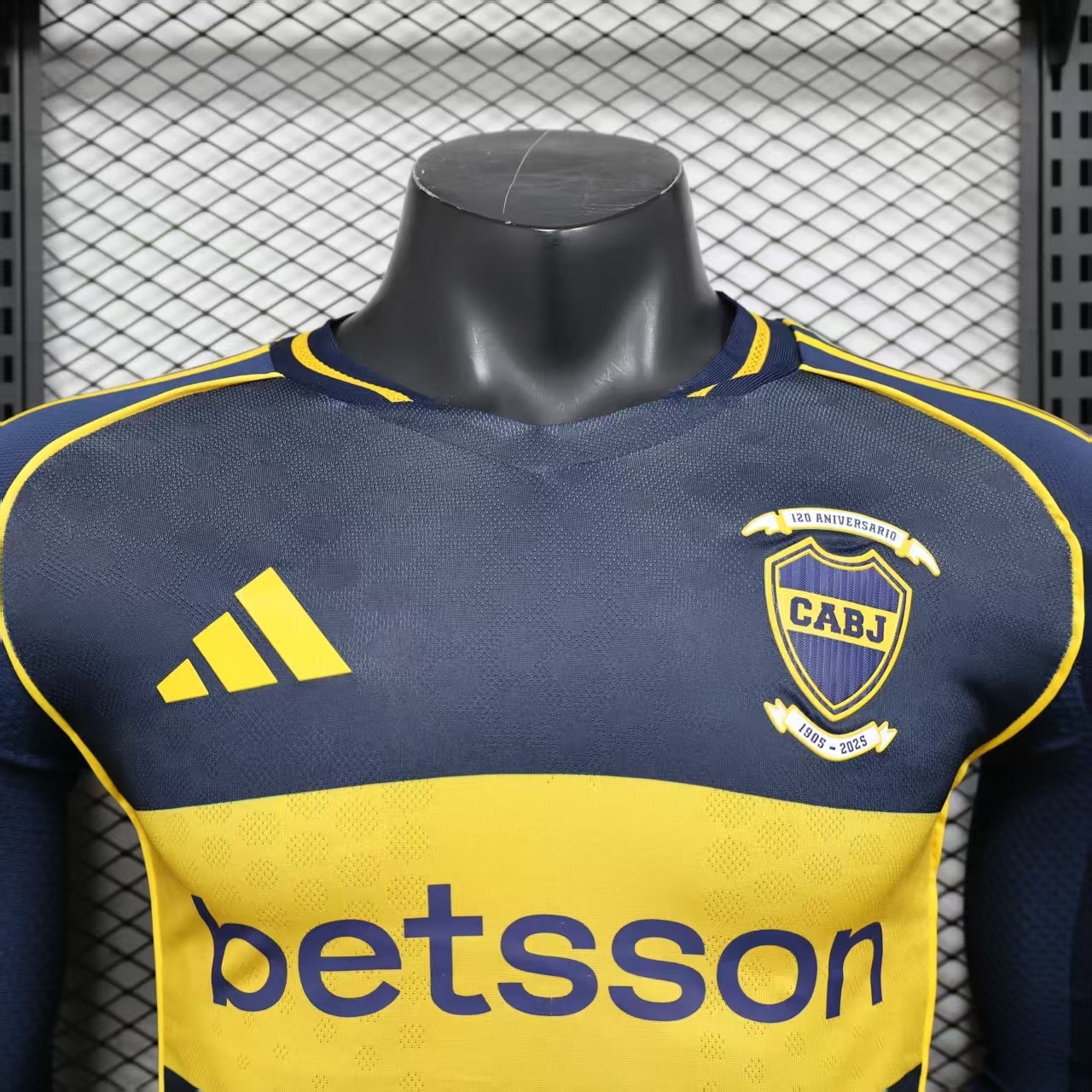2025-26 Boca Juniors Home Long Sleeve Fan VersionSoccer Jersey(长袖)