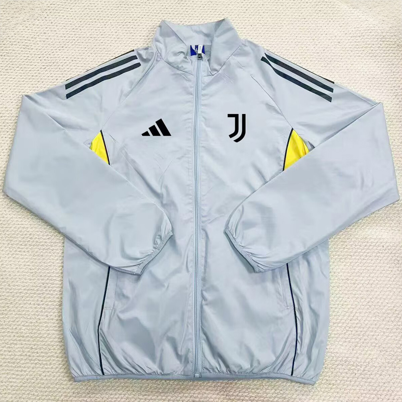 2025-26 JUV Light gray Windbreaker (黑边)