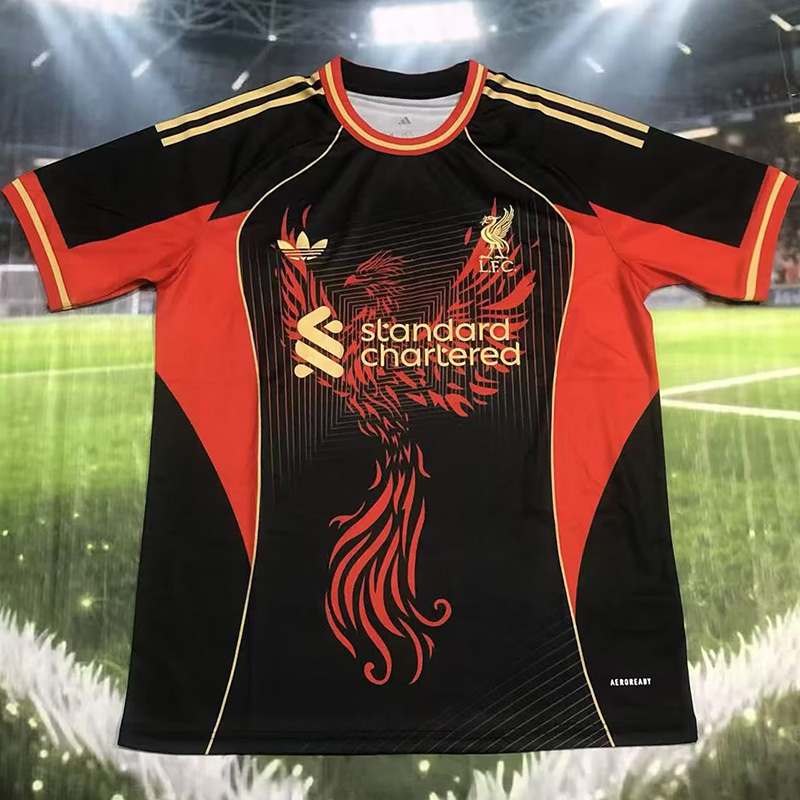 2025-26 LIV Black Red Special Edition Training Shirts