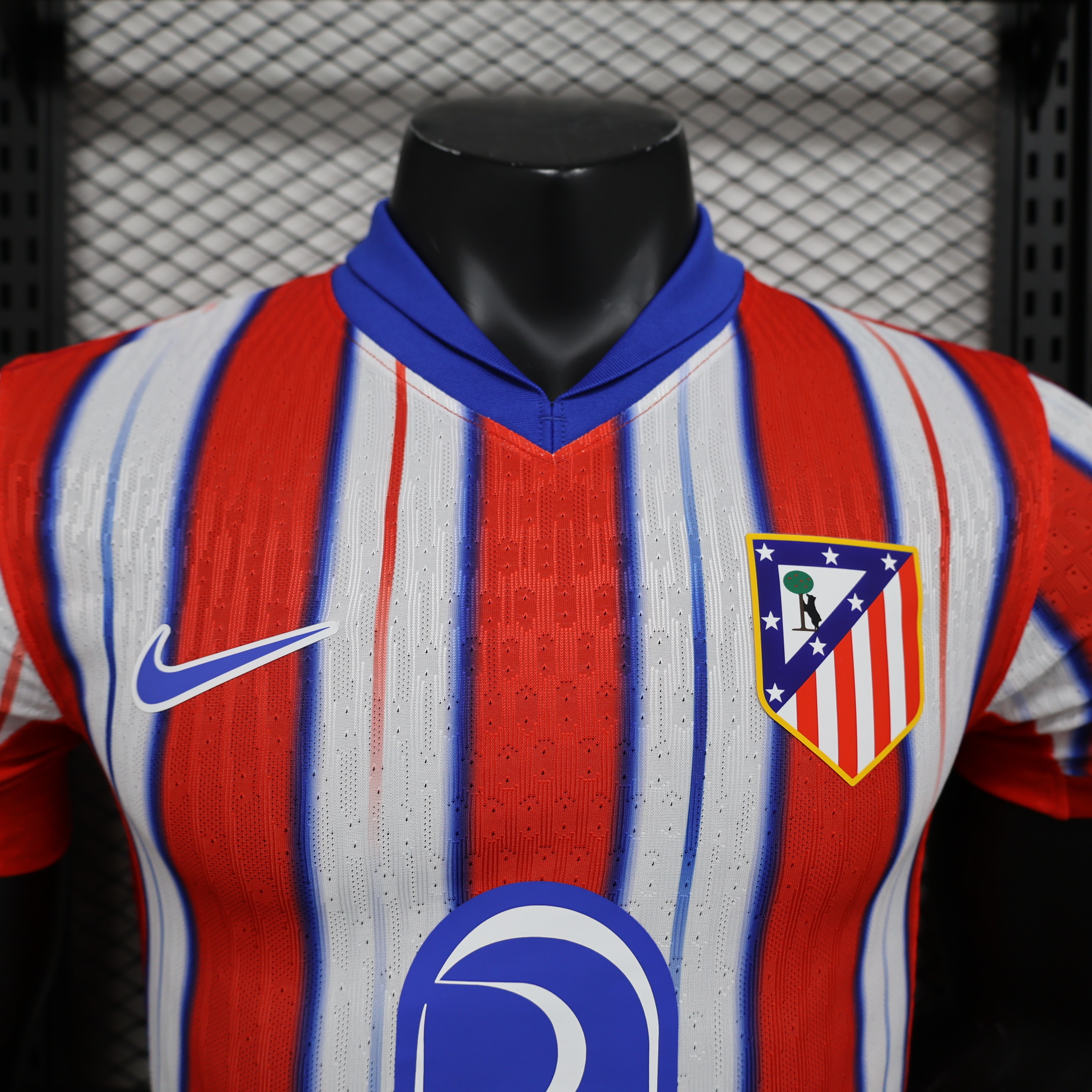 24-25 Atletico Madrid Home Player Version Soccer Jersey