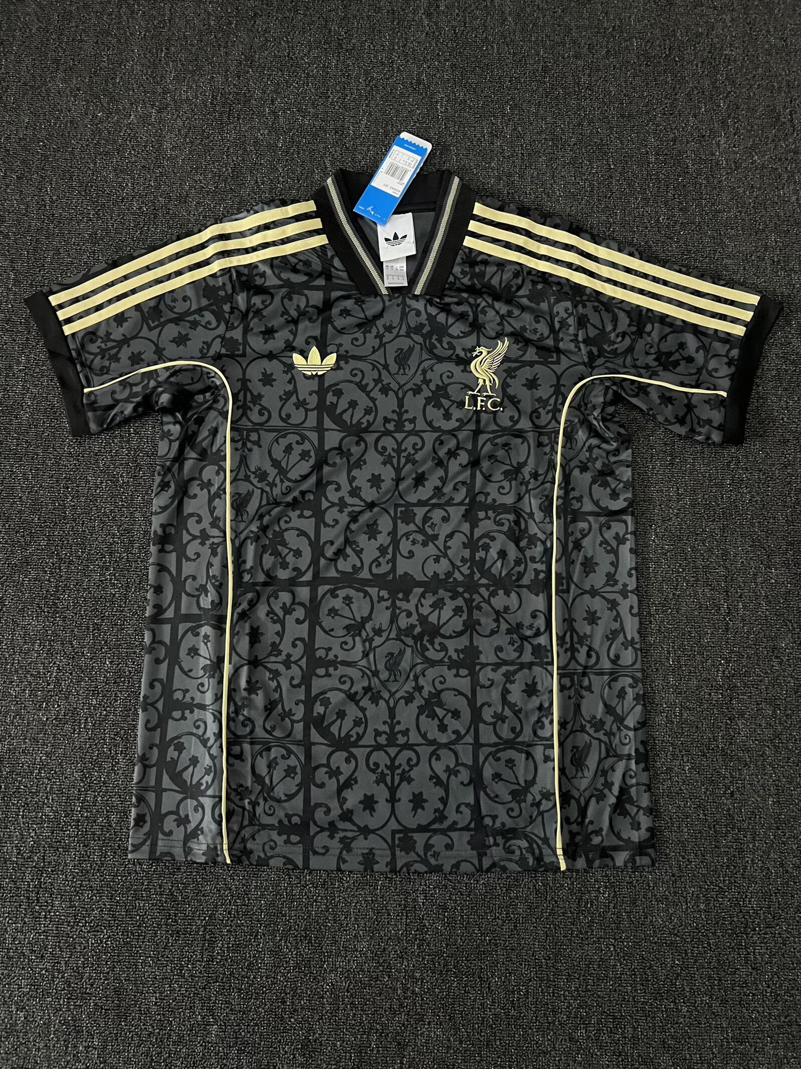 2025-26 LIV Grey Black Special Edition Training shirts