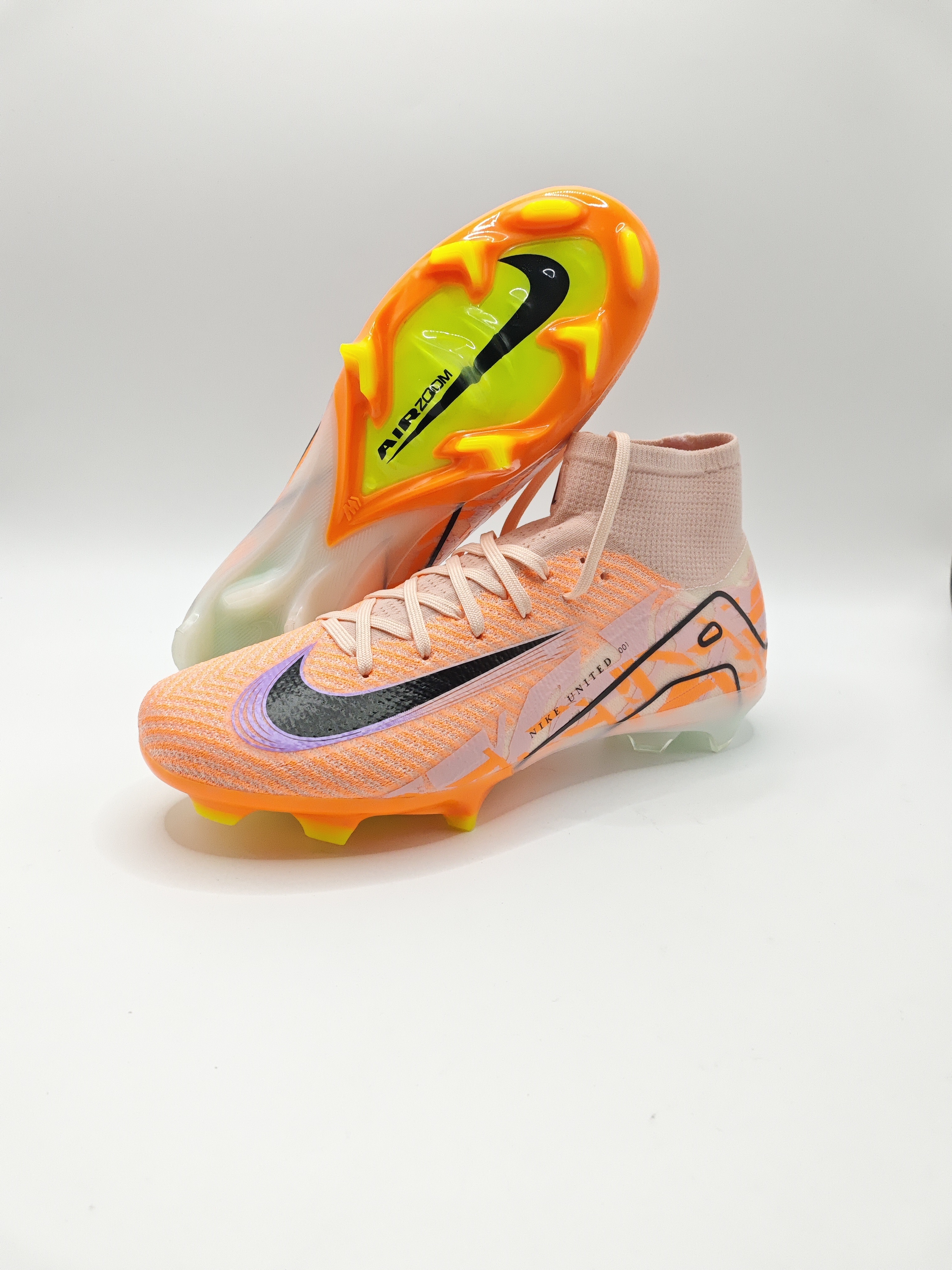 Nike Mercurial 16 Built-in Bonded Pack Full Air Cushion Waterproof Knit FG Soccer Cleats